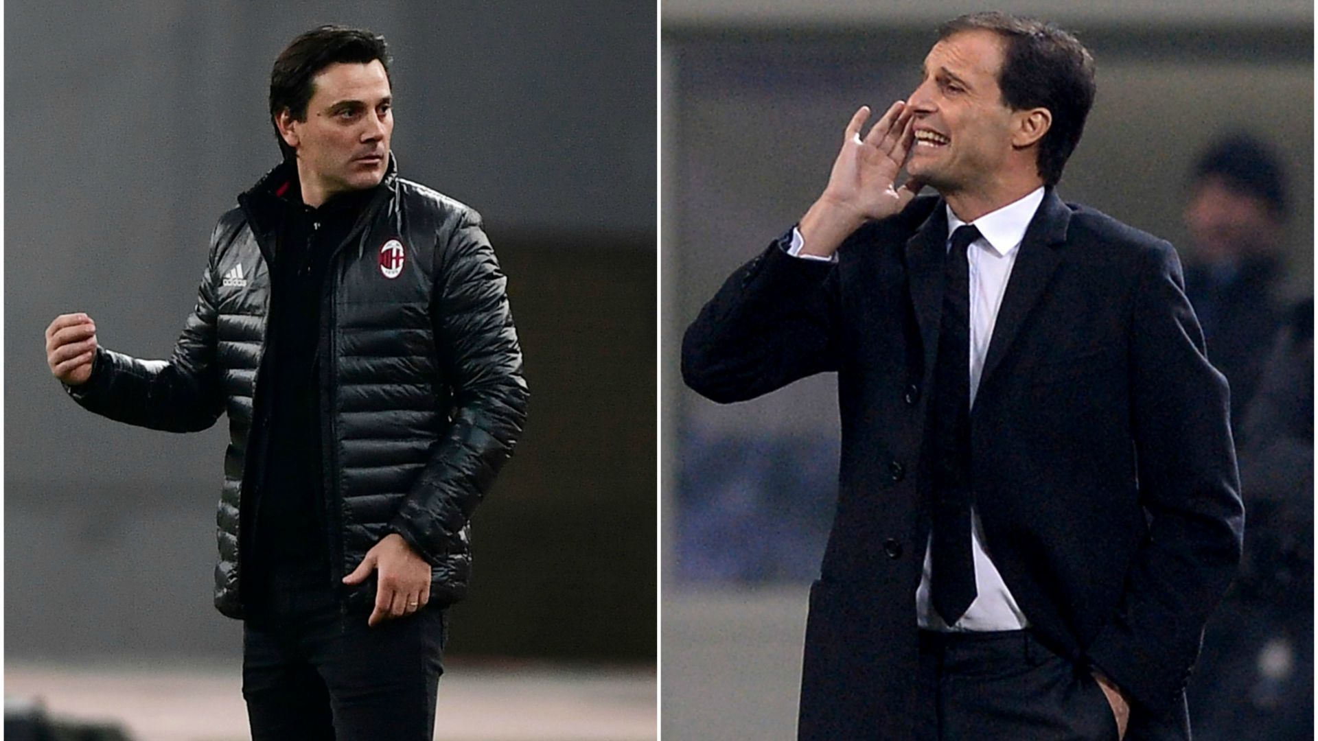 Montella Allegri - Milan