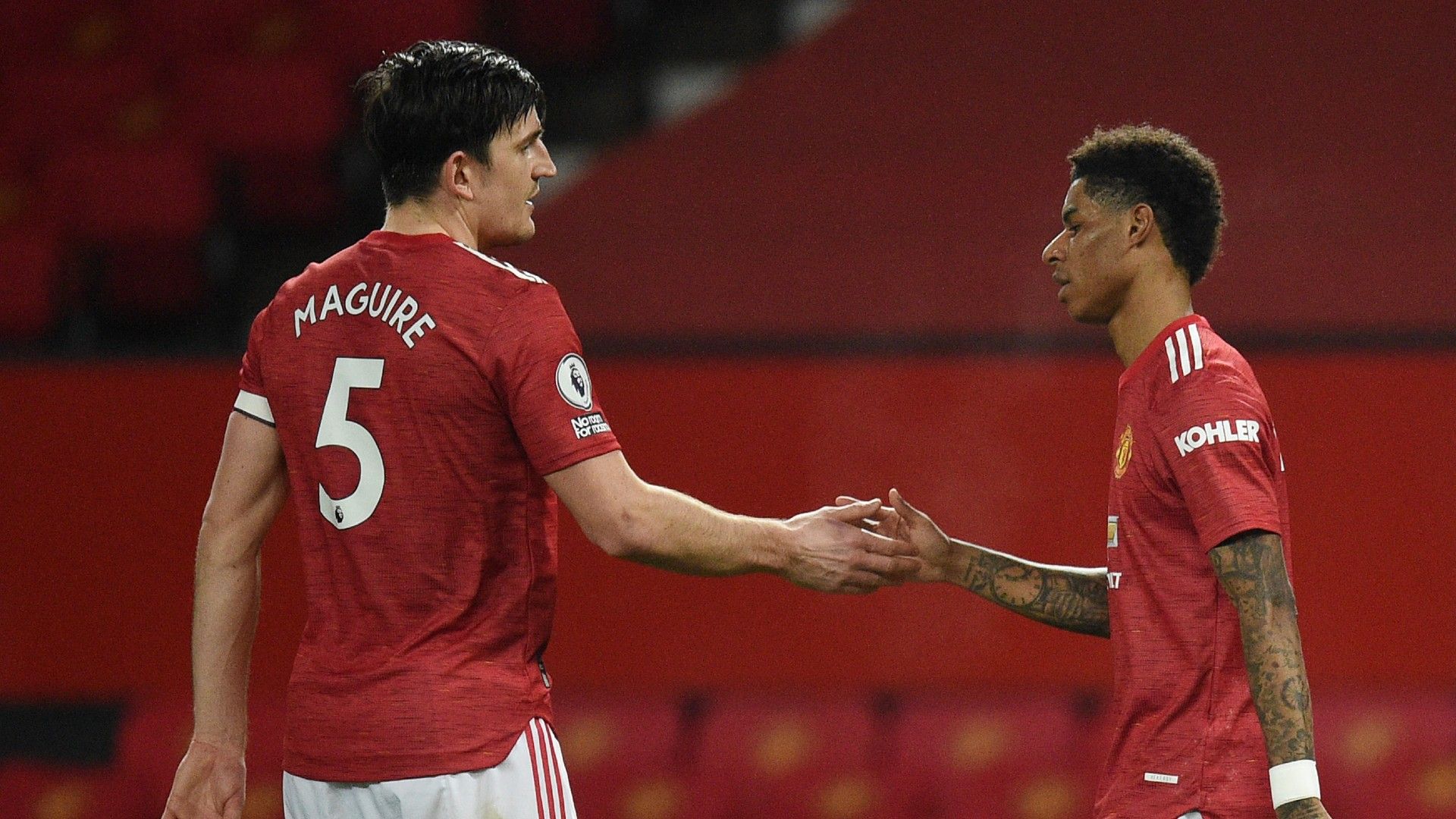 Rashford Maguire Manchester United 2021