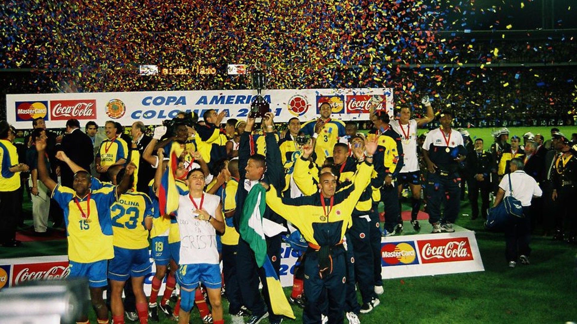Seleccion Colombia Copa America 2001