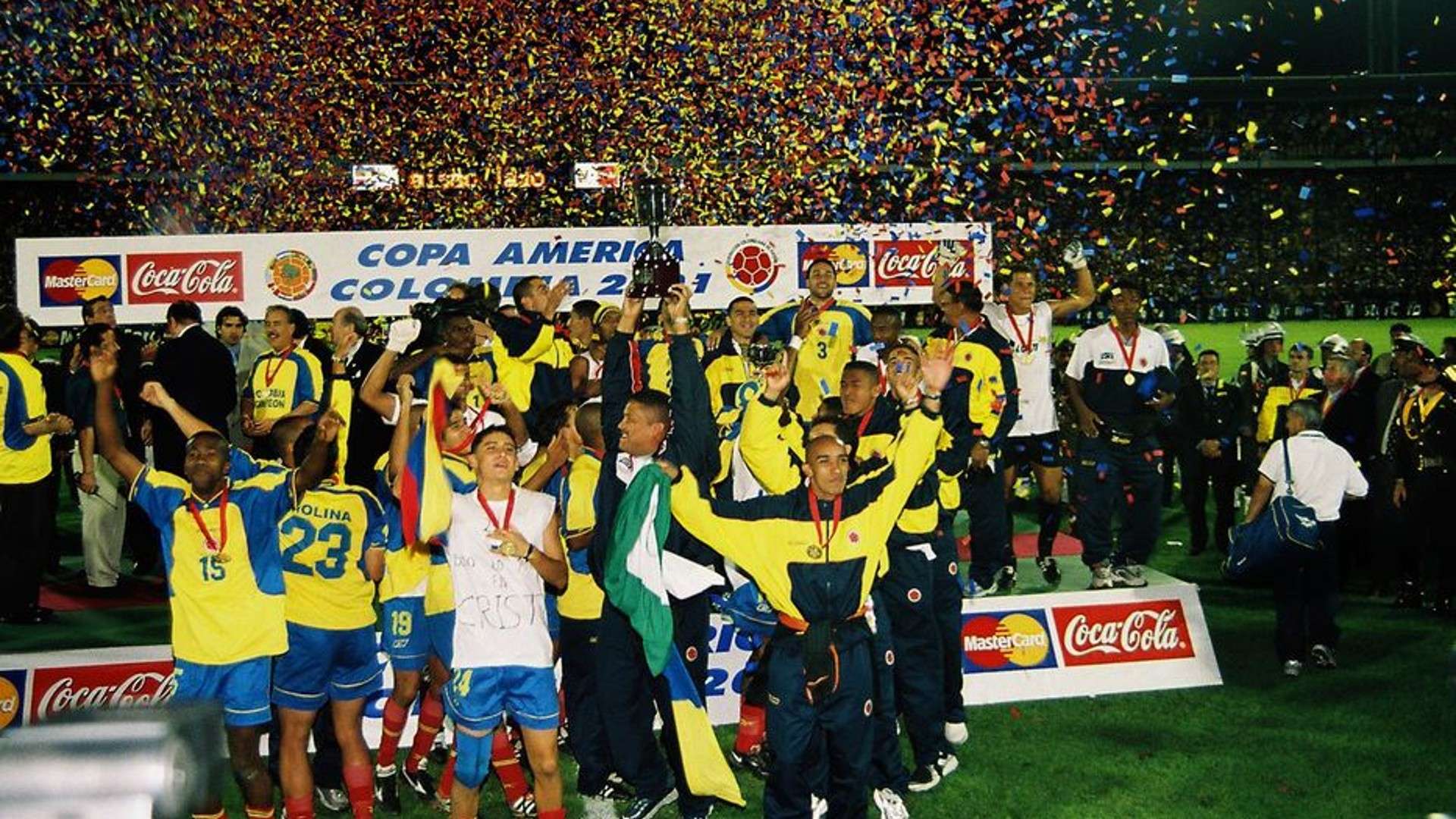 Seleccion Colombia Copa America 2001