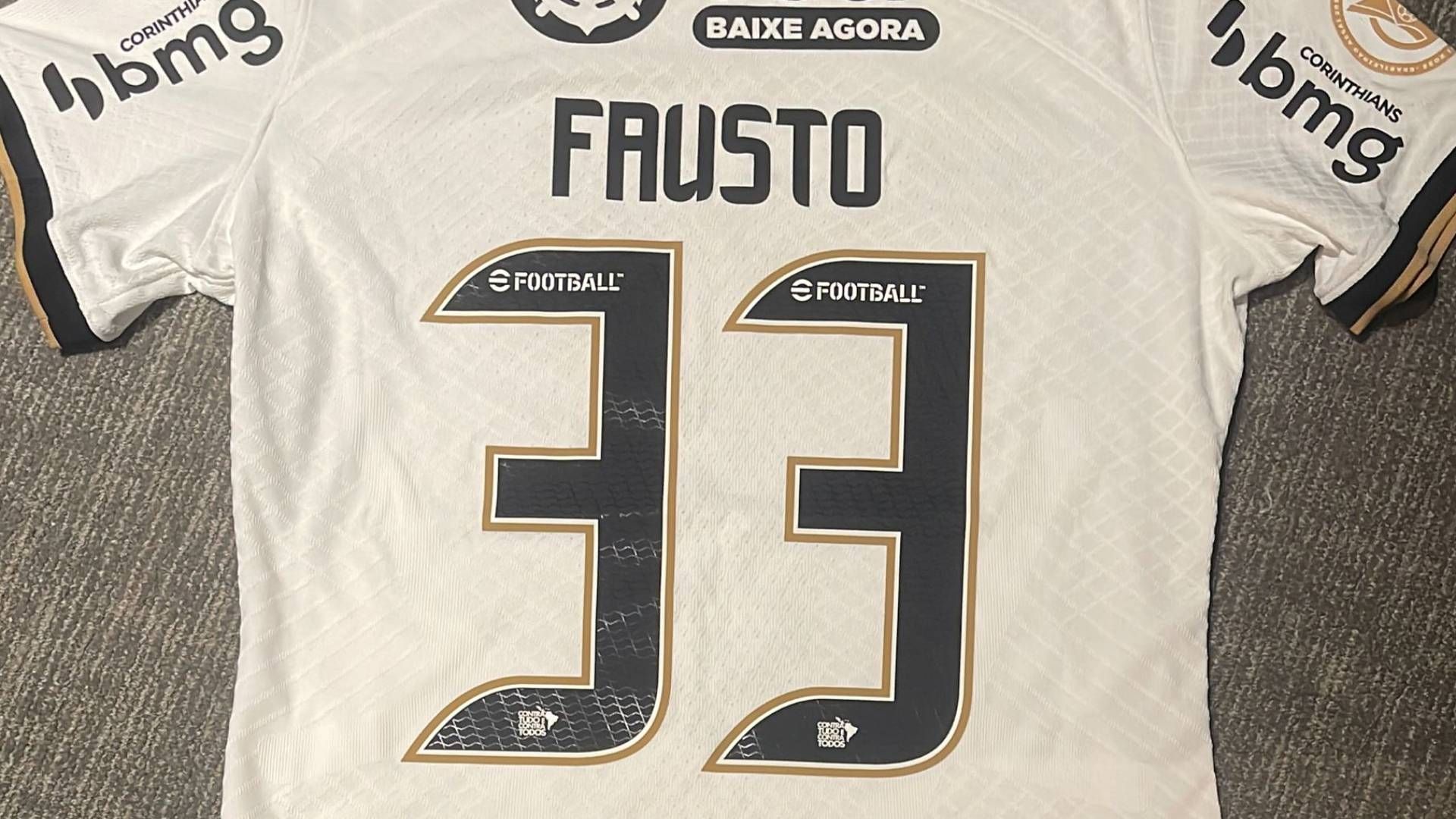 Camisa, Corinthians, Fausto Vera, 26/07/2022