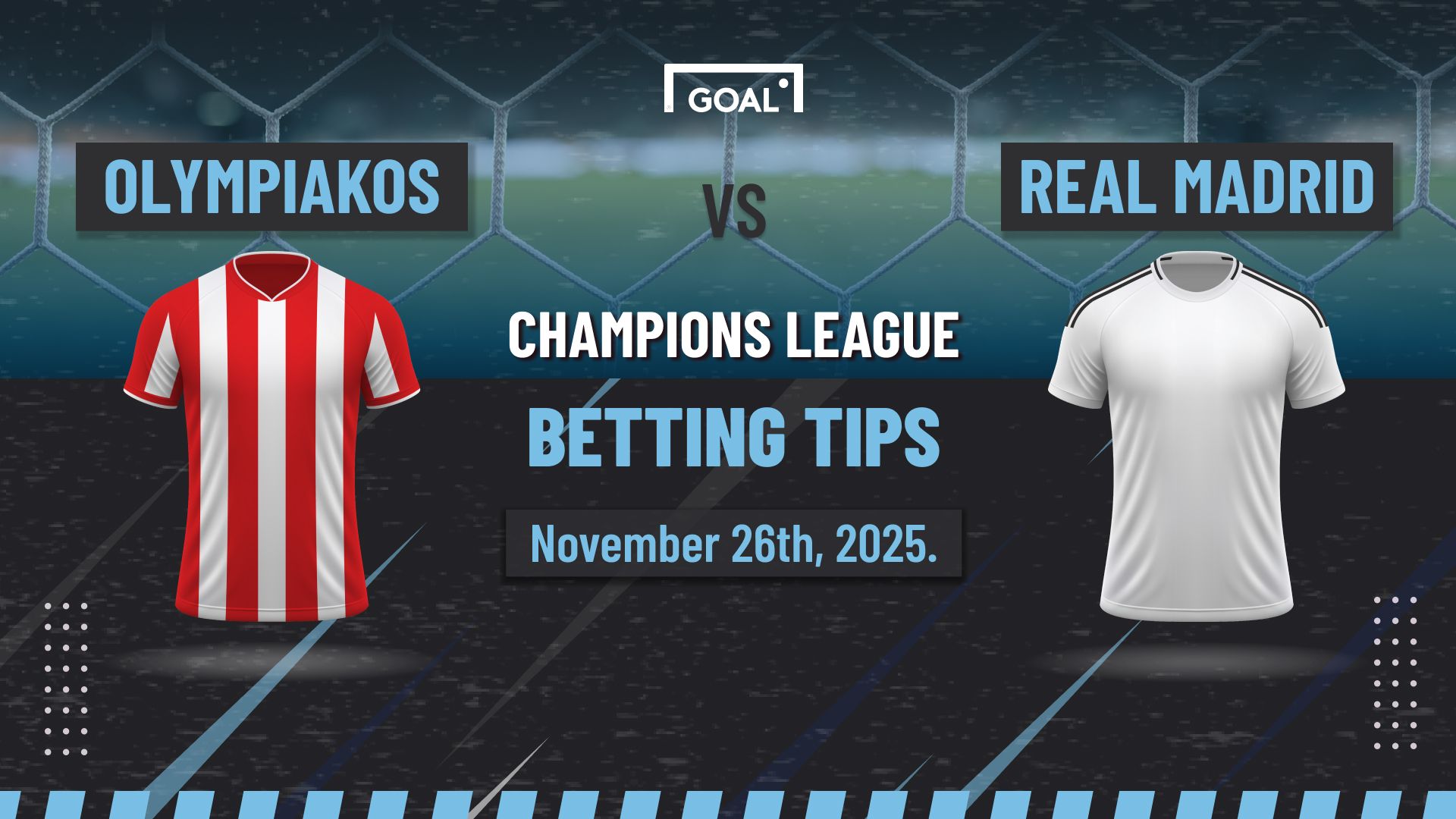 Olympiacos vs Real Madrid predictions