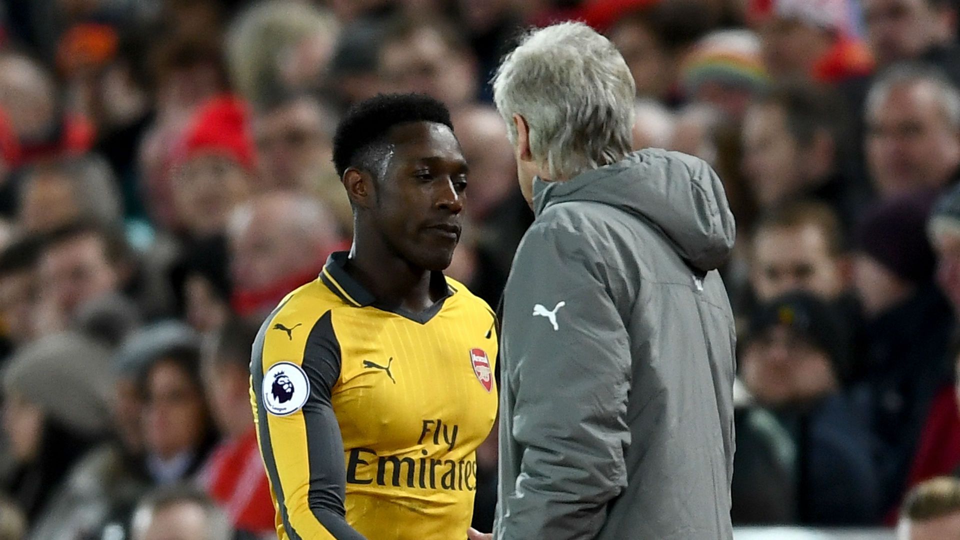 Danny Welbeck Arsene Wenger Arsenal