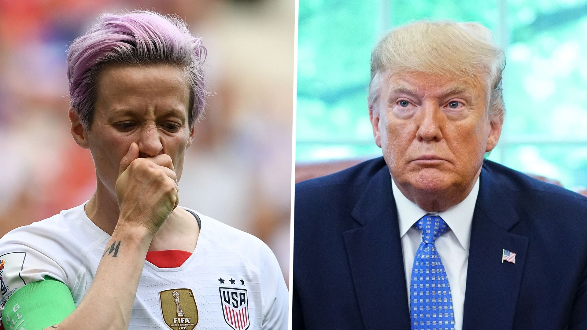 Megan Rapinoe Donald Trump
