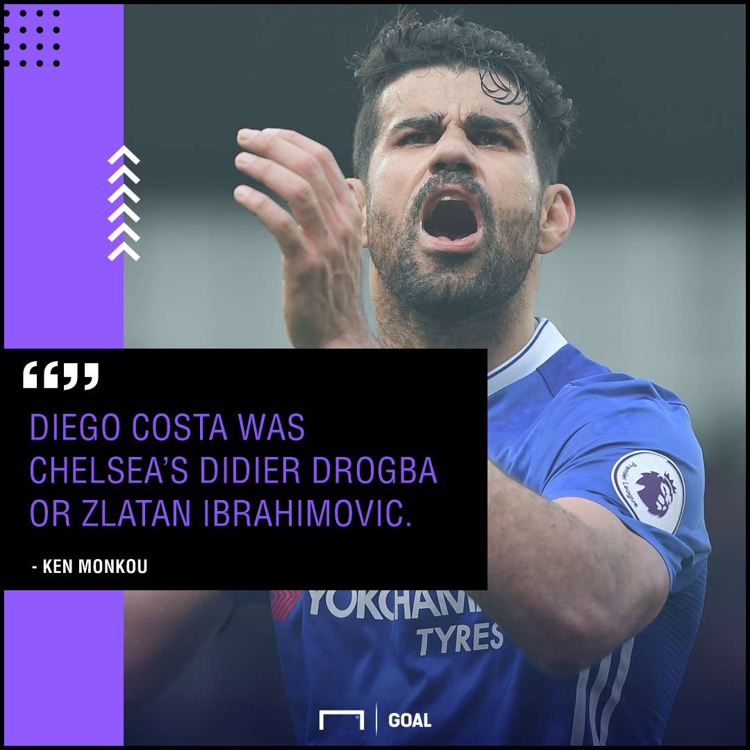 Diego Costa Chelsea's Drogba or Ibrahimovic Ken Monkou