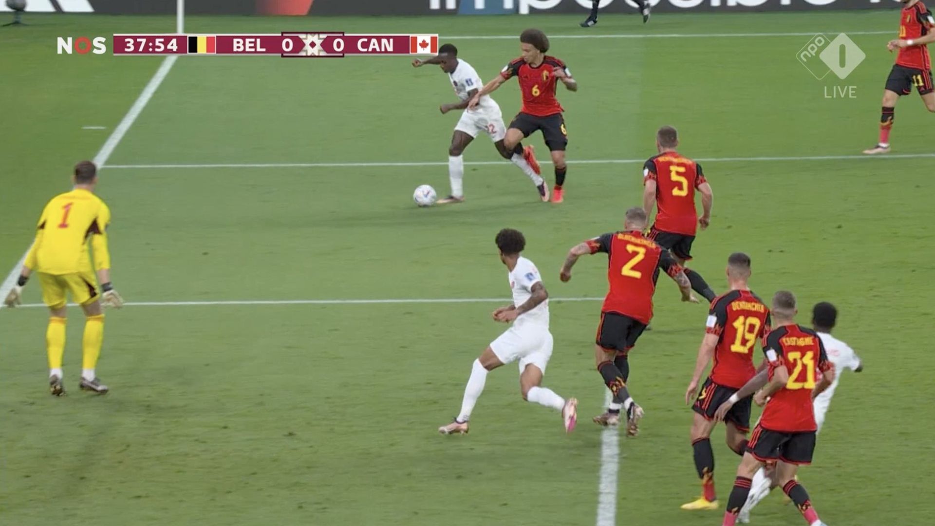 Axel Witsel Belgium penalty incident