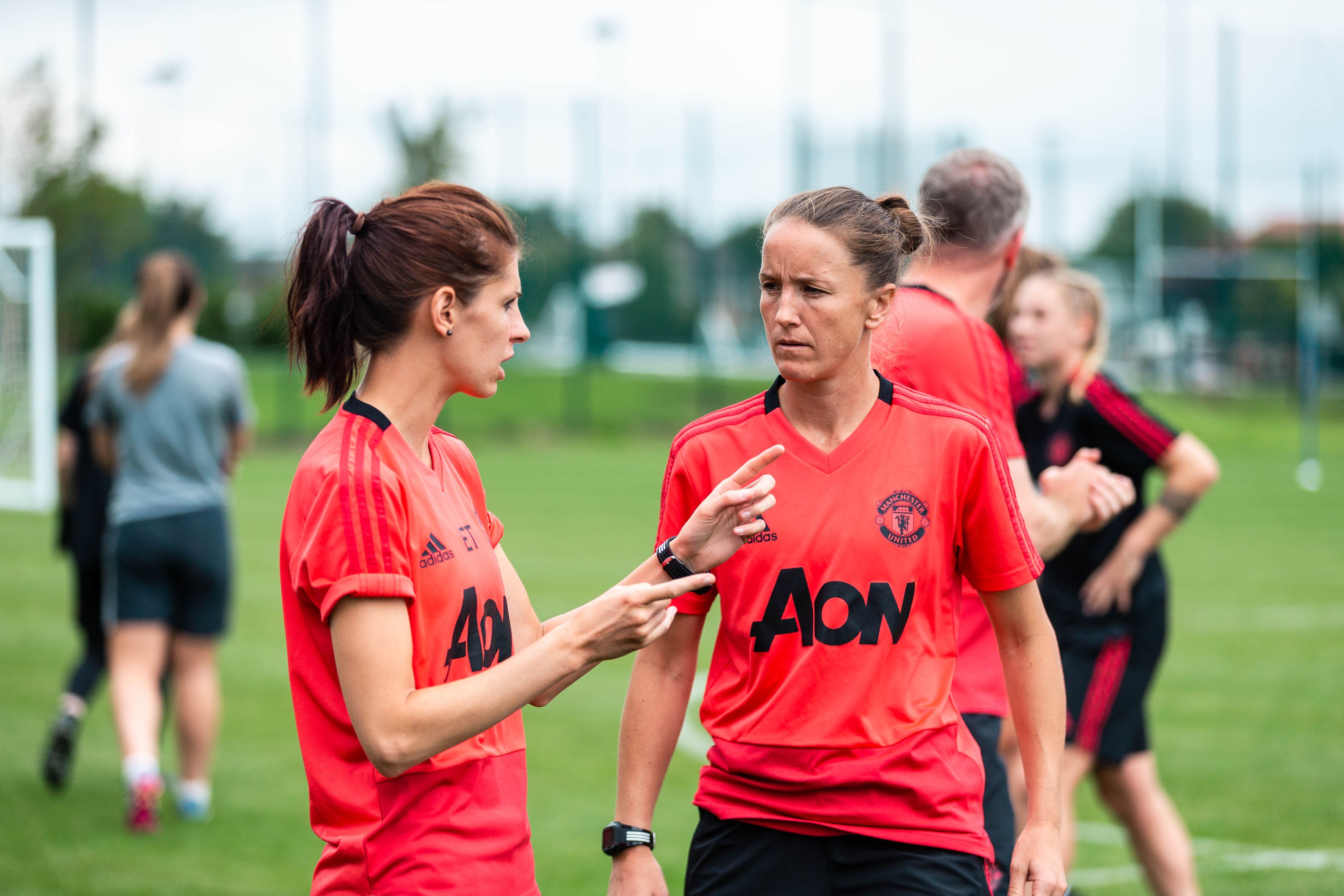 Casey Stoney Elle Turner Manchester United Women