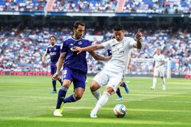 James Rodriguez Real Madrid Valladolid LaLiga