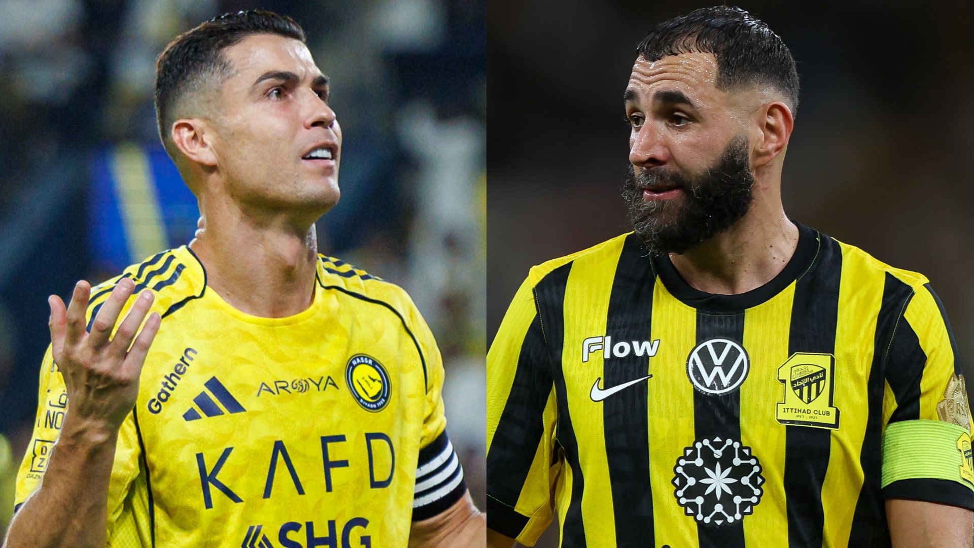 Cristiano Ronaldo Karim Benzema 2025 Al-Nassr Al-Ittihad