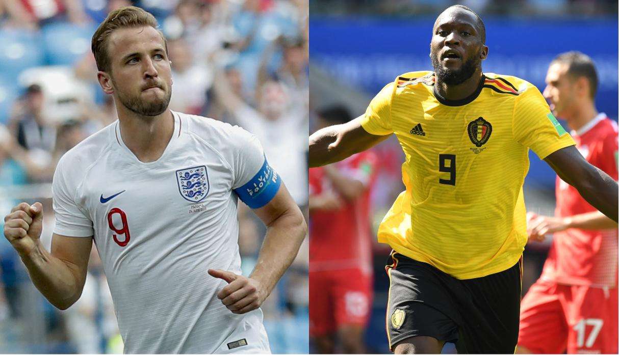 England Belgium Harry Kane Romelu Lukaku 280618