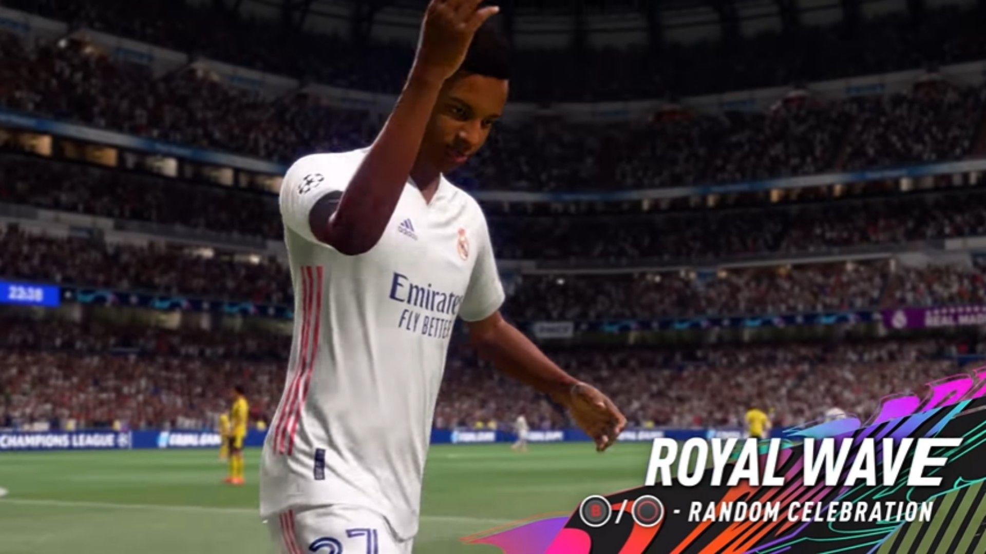 Ola real nuevo festejo FIFA 21