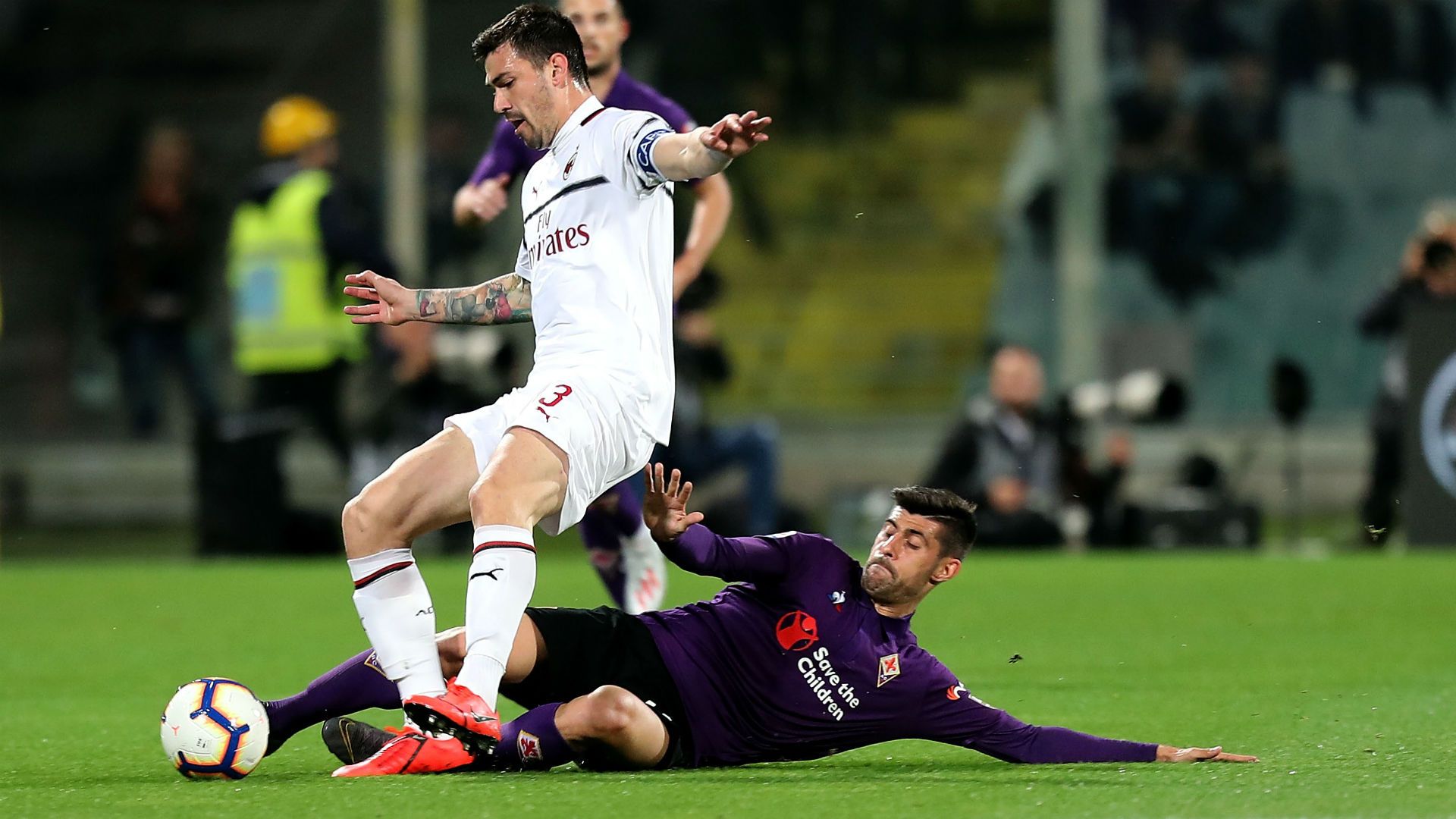 Alessio Romagnoli Mrco Benassi Fiorentina Milan Serie A