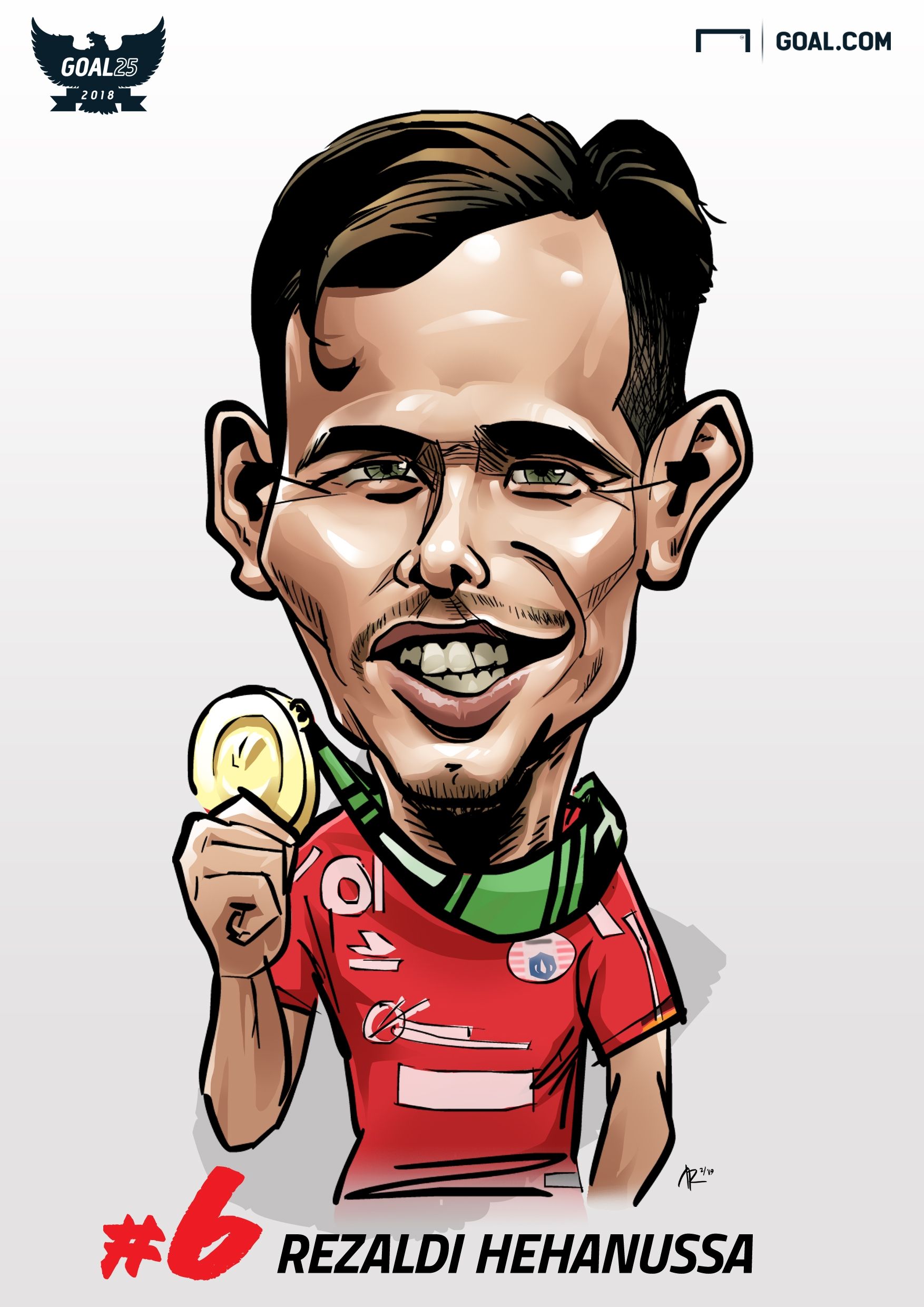 GOAL 25 Rezaldi Hehanussa