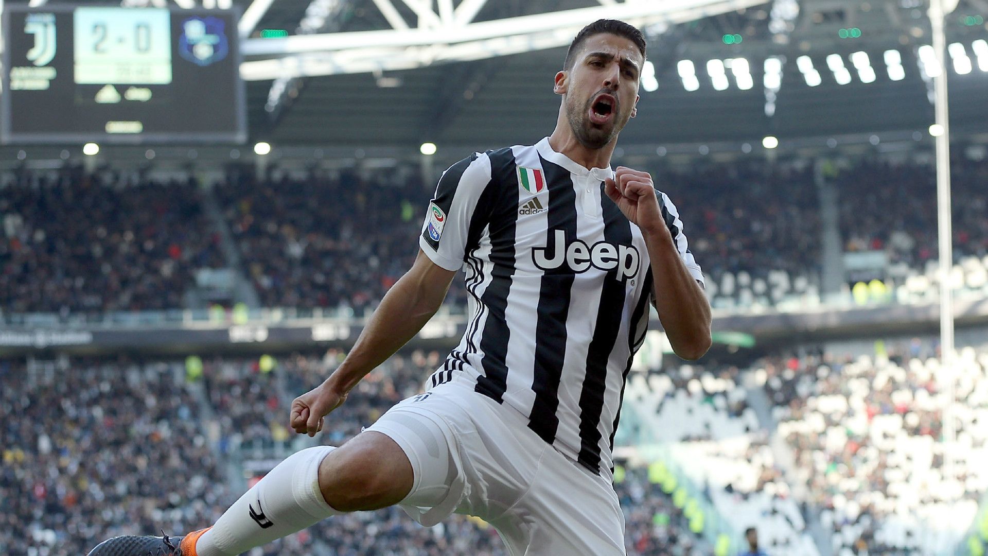 Sami Khedira Juventus Sassuolo Serie A