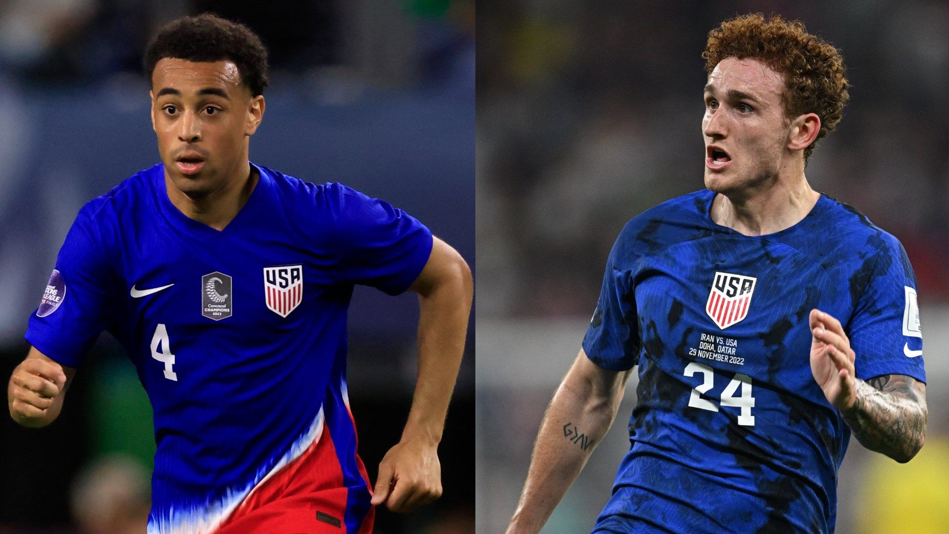 Tyler Adams Josh Sargent USMNT
