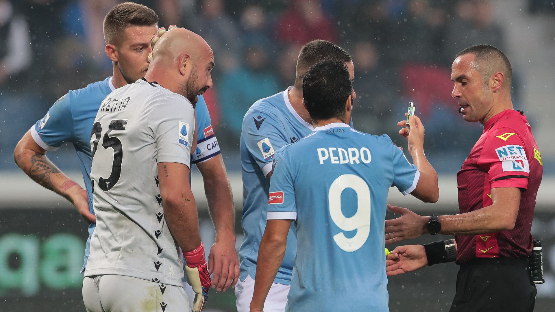 Lazio Reina Pedro Atalanta Serie A