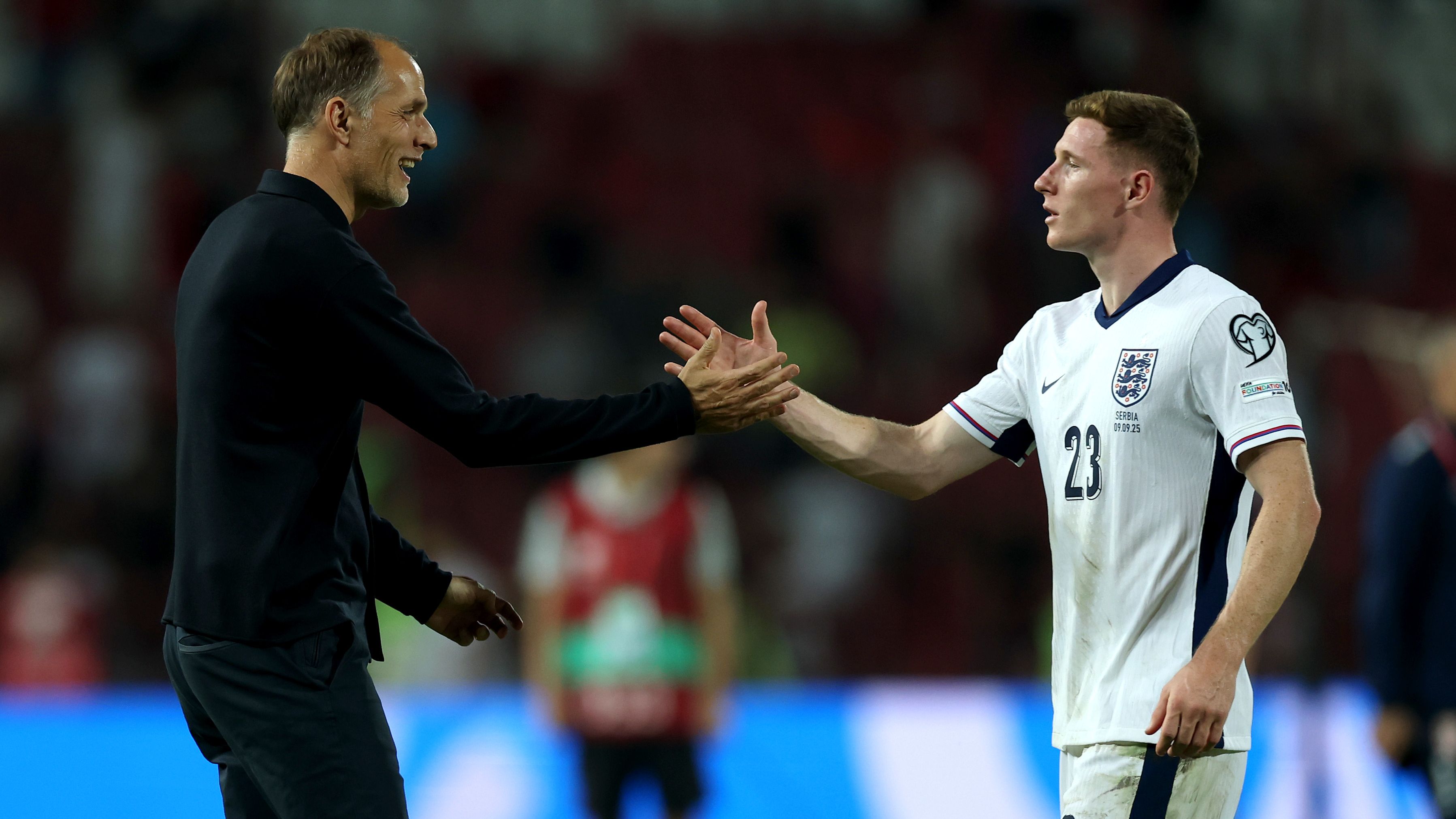 Thomas Tuchel Elliot Anderson England 2025