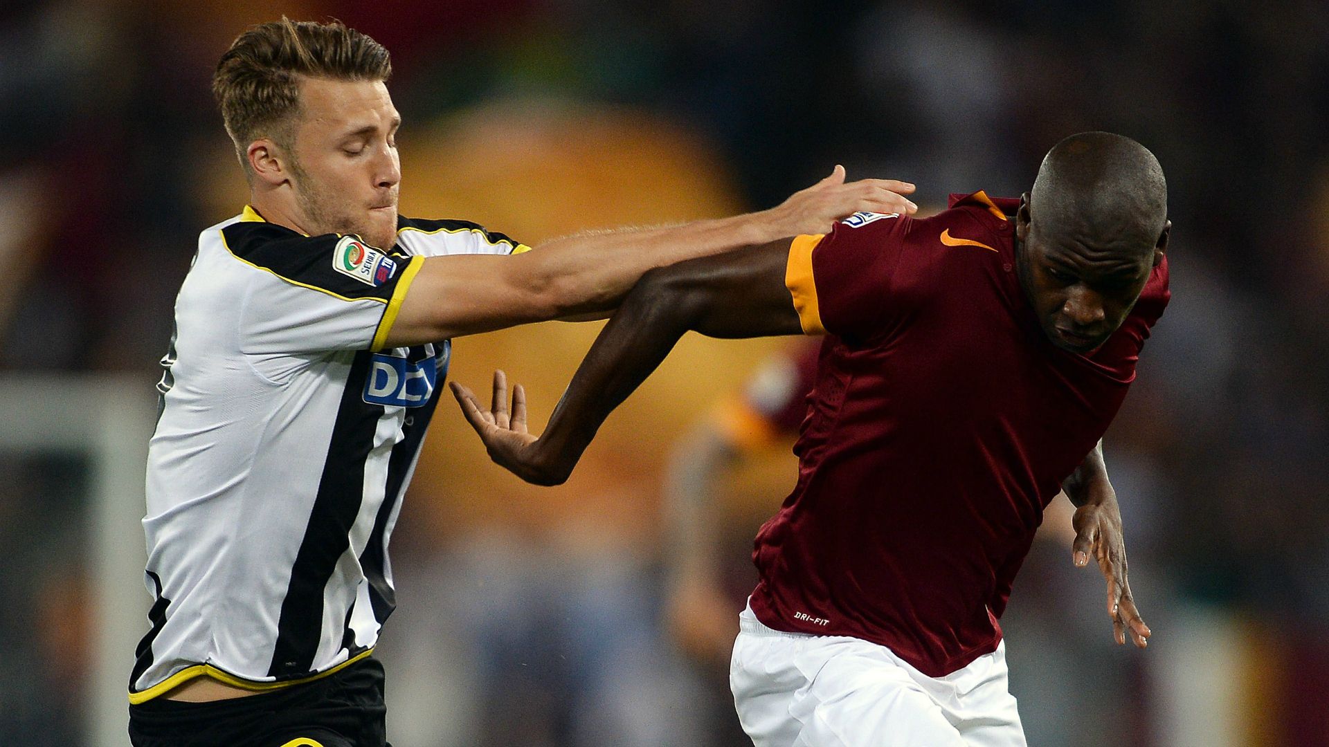 Ibarbo Widmer Roma Udinese Serie A