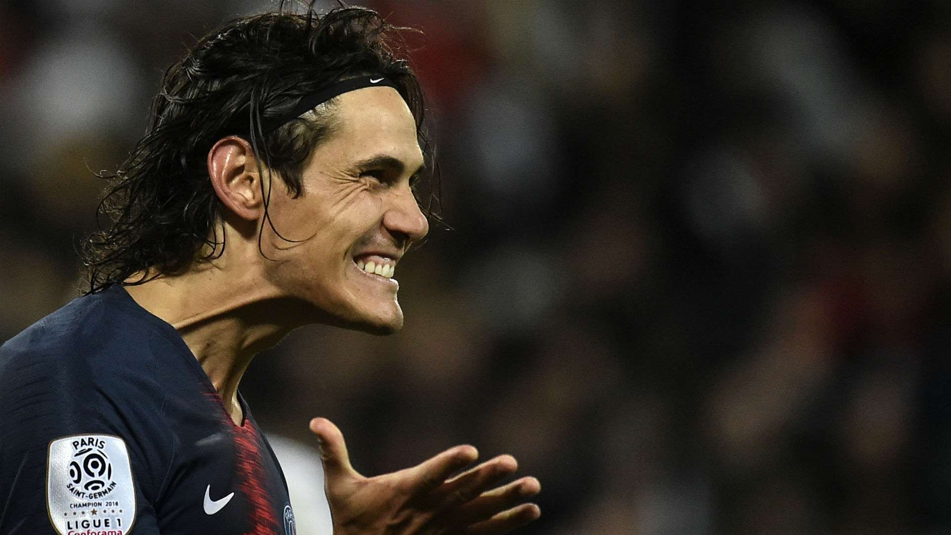 Edinson Cavani Amiens PSG Ligue 1 12012018