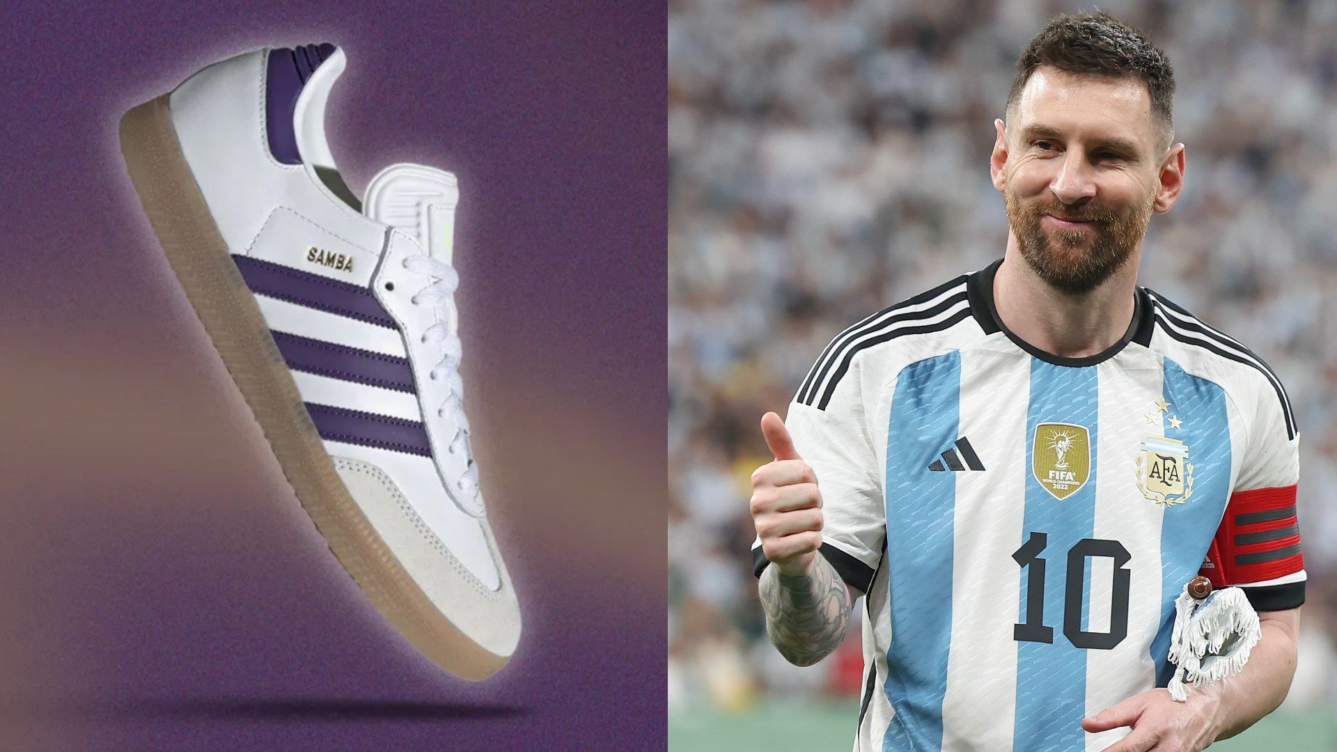 GFX Lionel Messi Adidas Samba