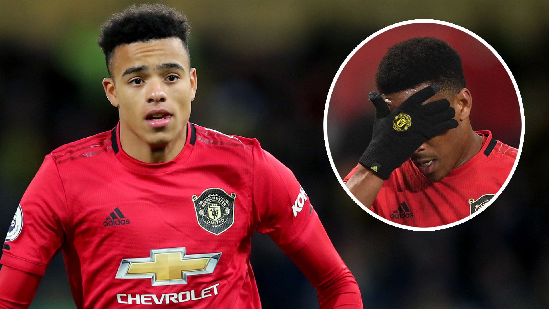 Mason Greenwood Anthony Martial Man Utd
