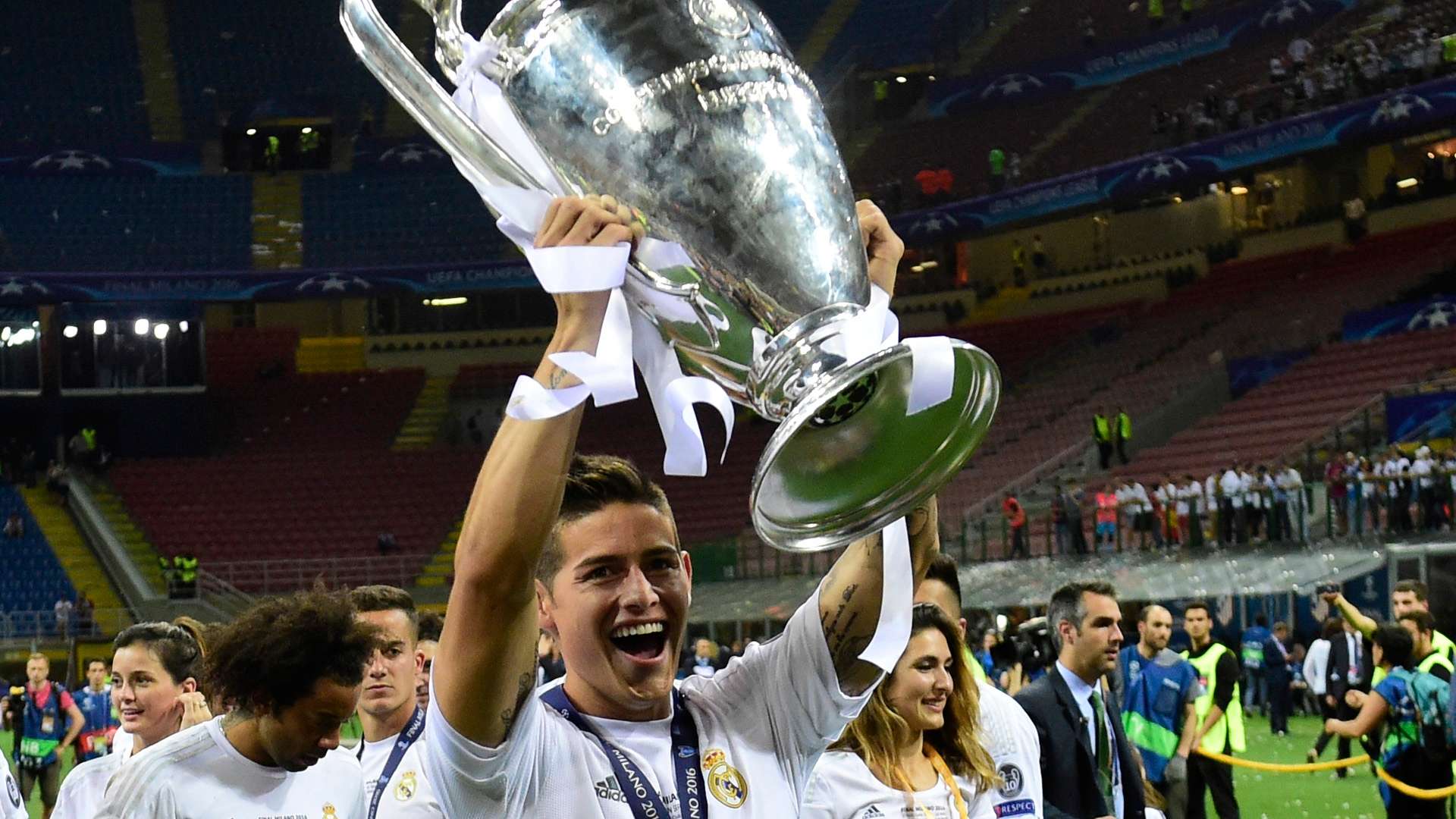 james rodriguez real madrid champions league 2016