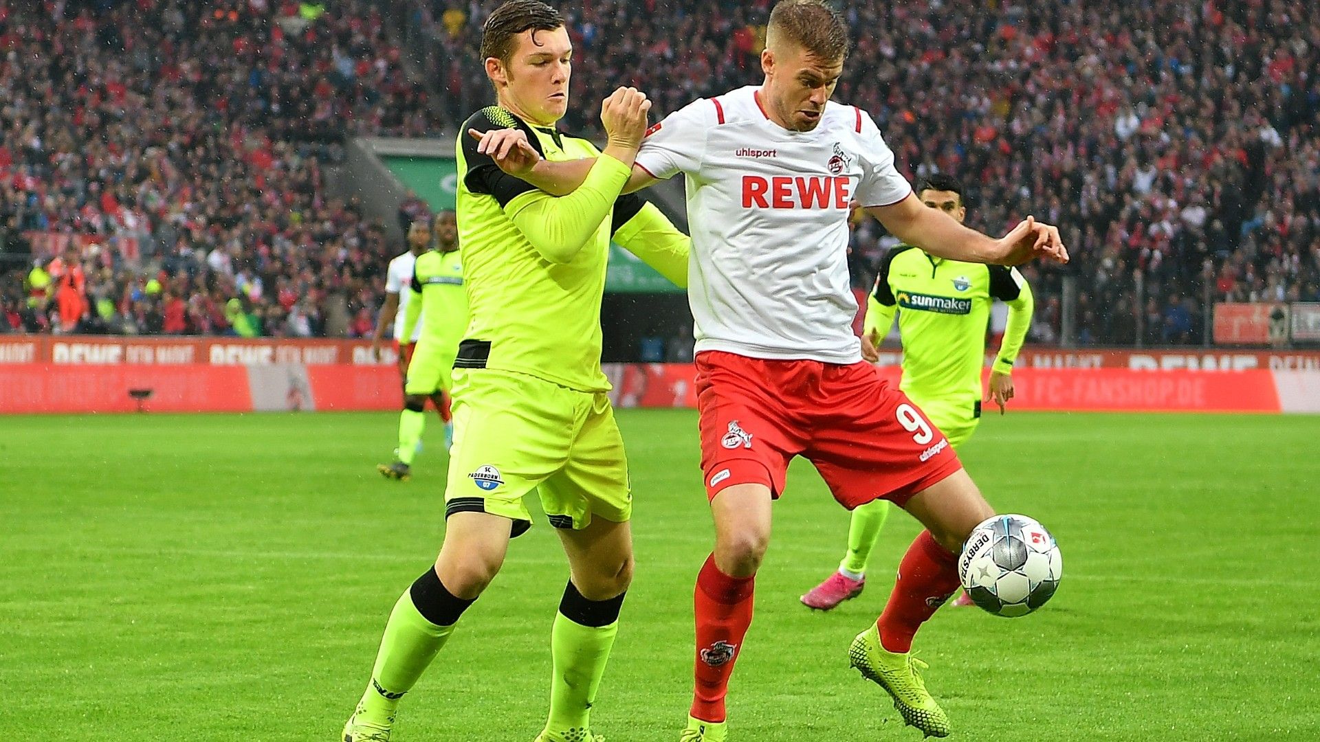 SC PADERBORN FC KÖLN BUNDESLIGA