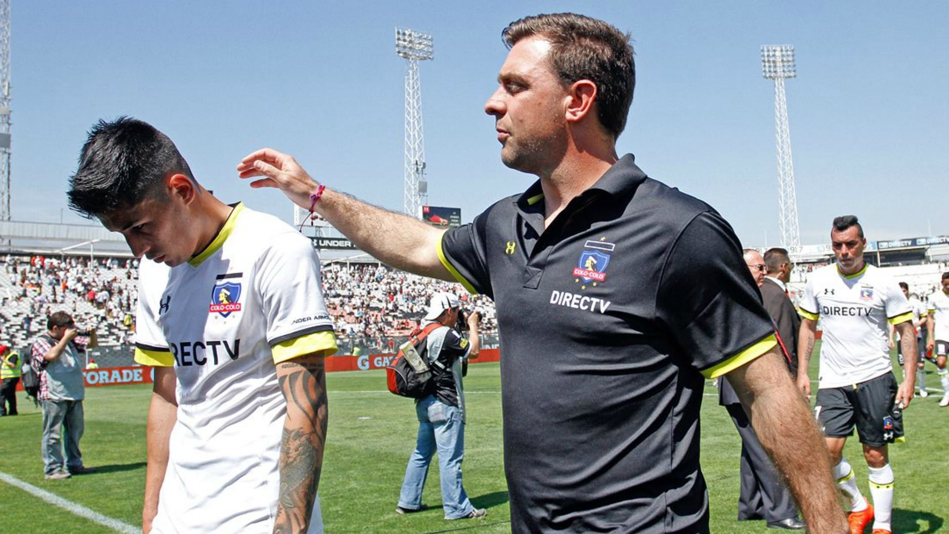 Claudio Baeza y Pablo Guede