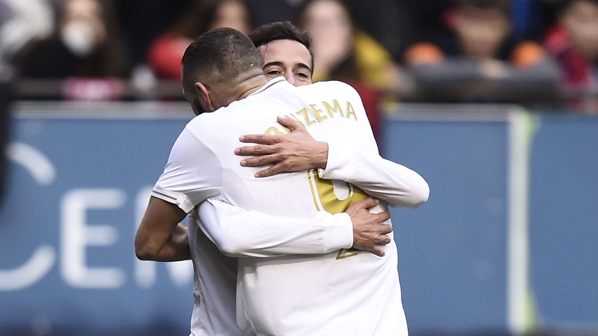 Benzema y Lucas Vázquez, Real Madrid