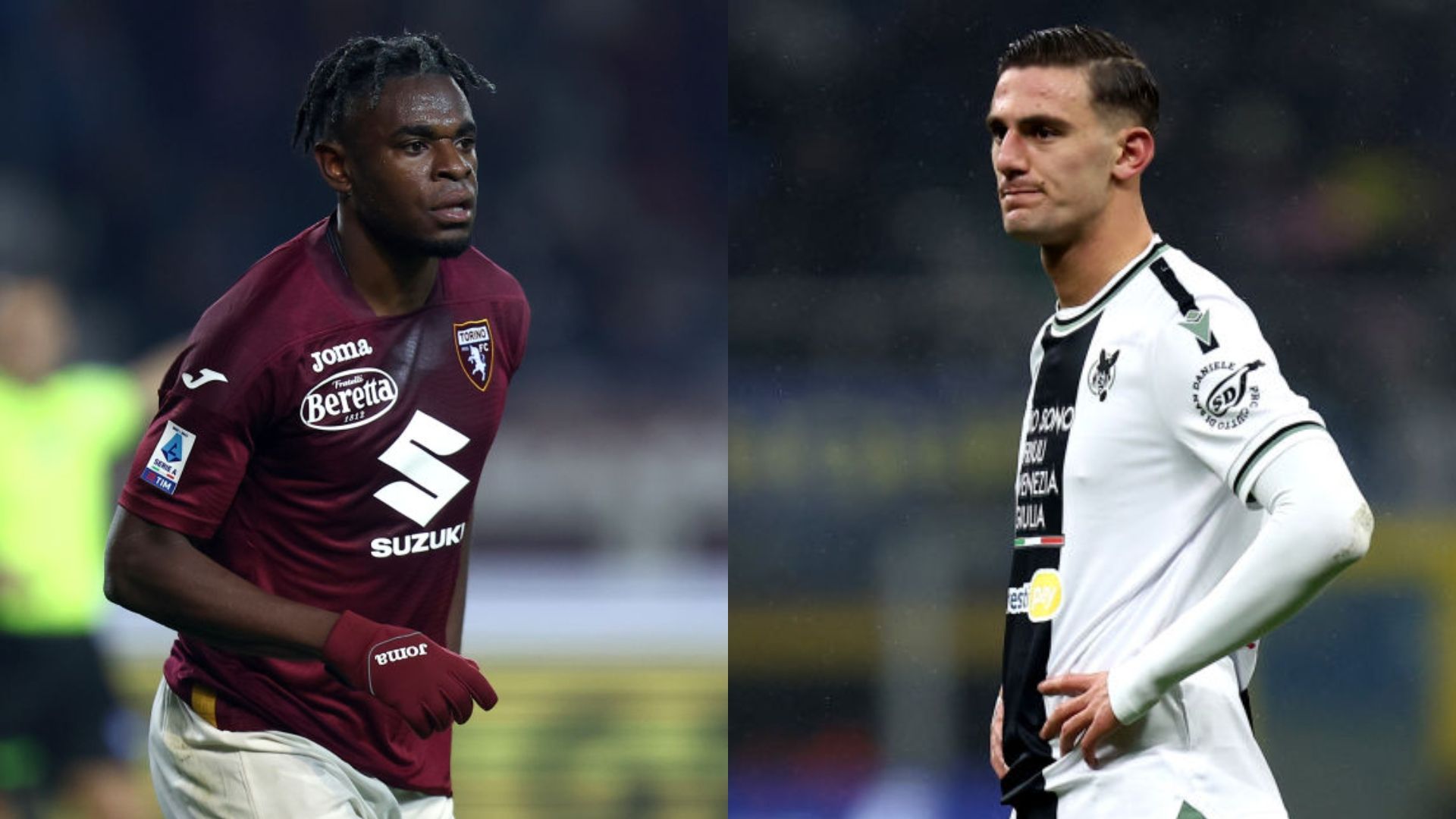 Zapata Lucca Torino Udinese 2023 2024
