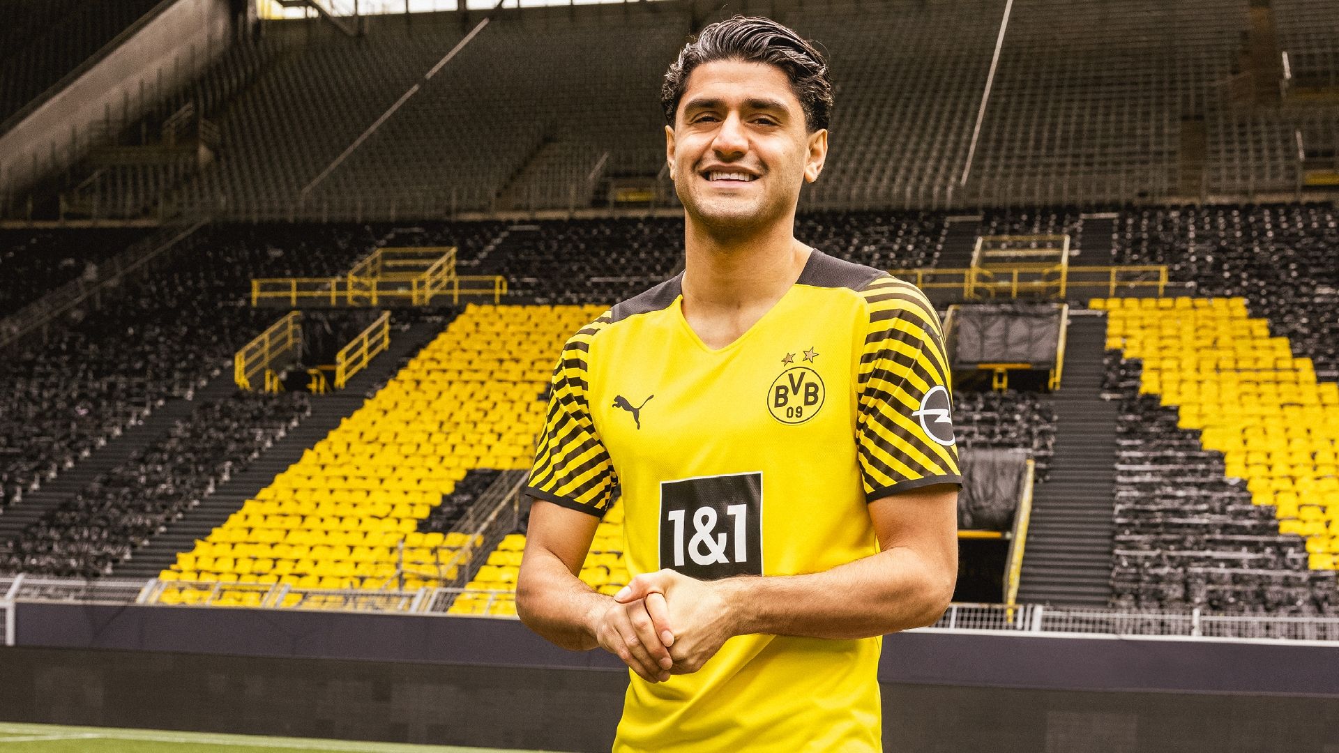 Borussia Dortmund home kit 2021-22 Puma Mahmoud Dahoud