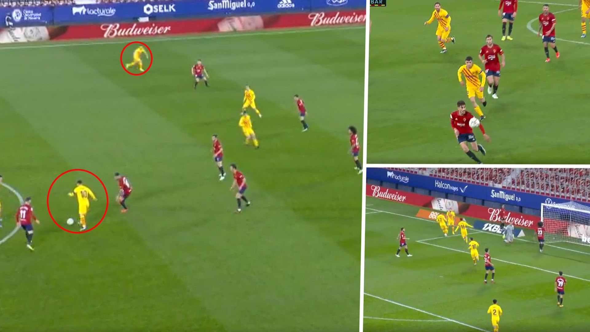 GFX Messi Osasuna Barca 2021