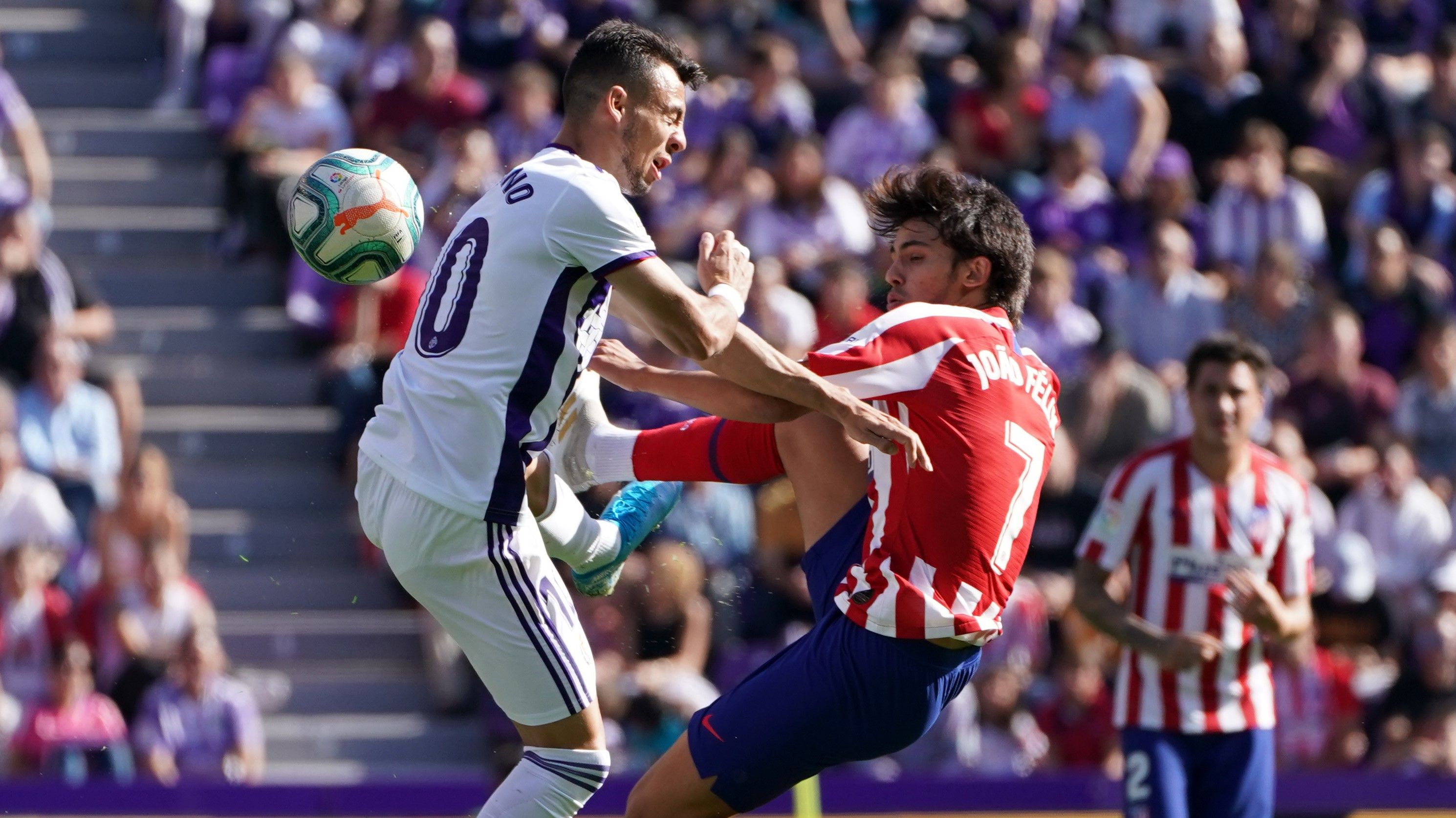 Joao Felix Oscar Plano Valladolid Atletico de Madrid LaLiga 06102019