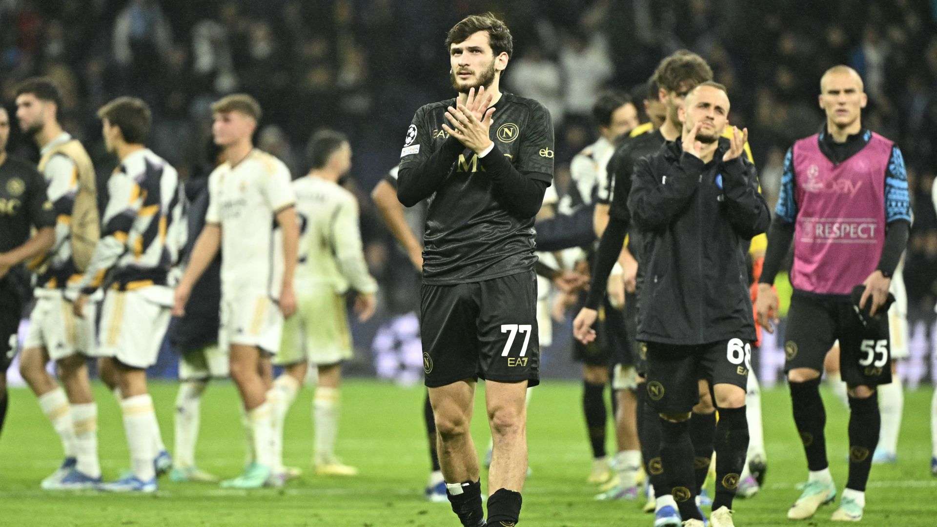 Khvicha Kvaratskhelia Real Madrid Napoli Champions League