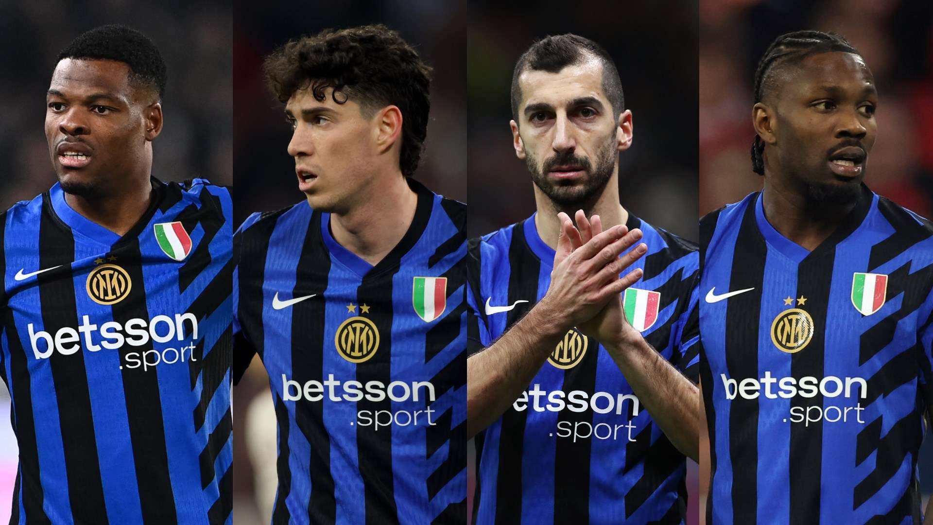 Dumfries Bastoni Mkhitaryan Thuram Inter