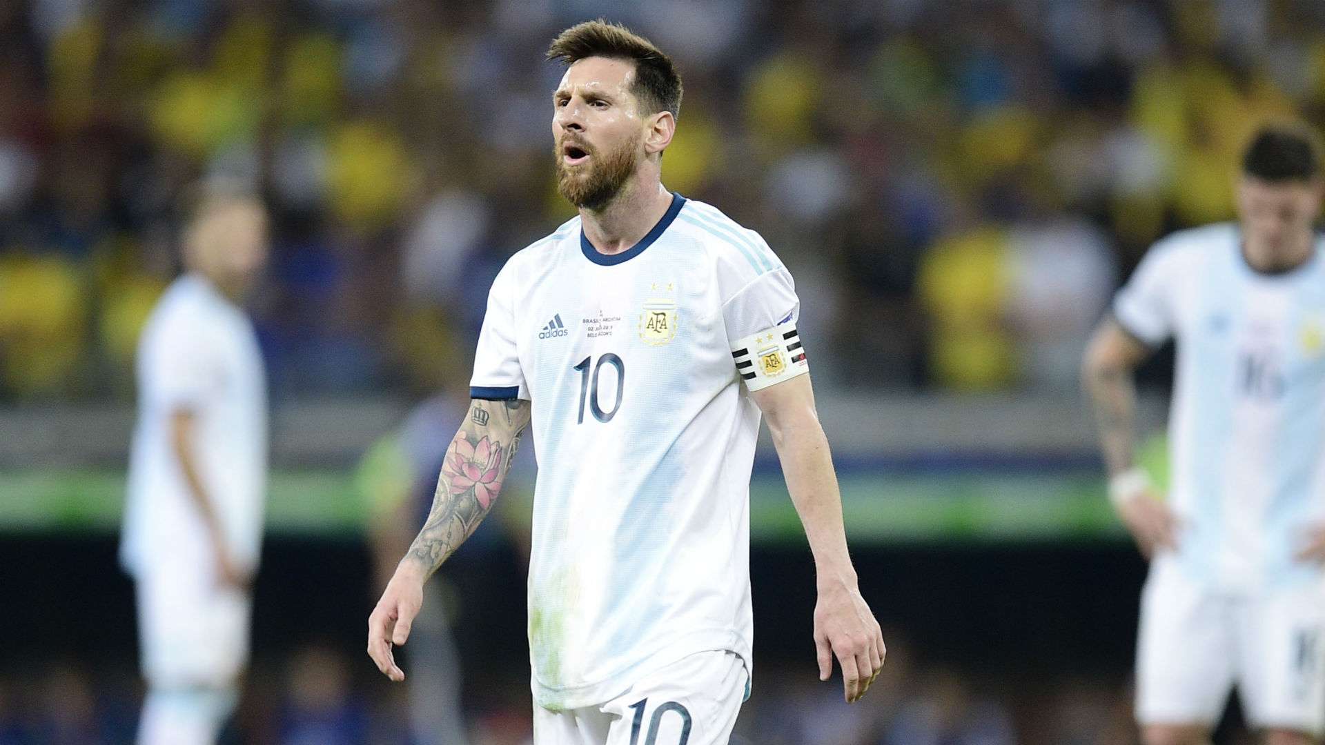 Lionel Messi Argentina Brazil Copa America 2019