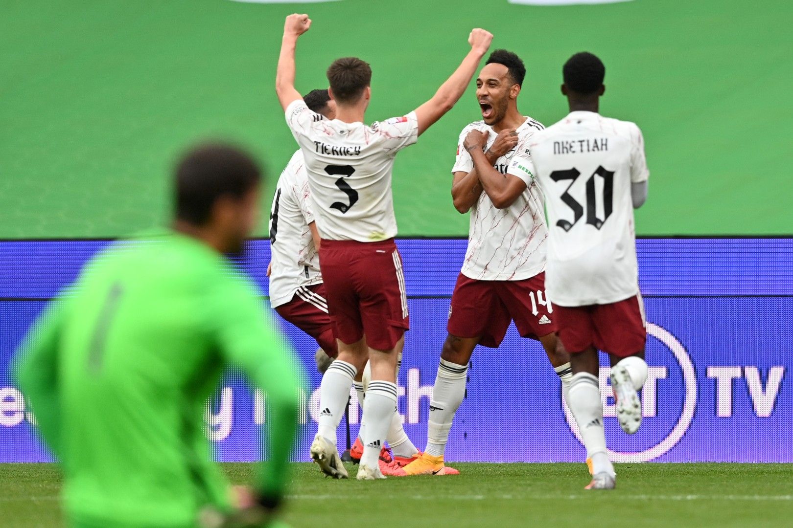 AUBAMEYANG ARSENAL LIVERPOOL 29082020