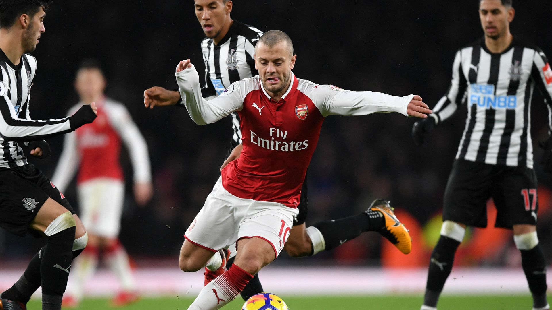 Jack Wilshere Arsenal Newcastle