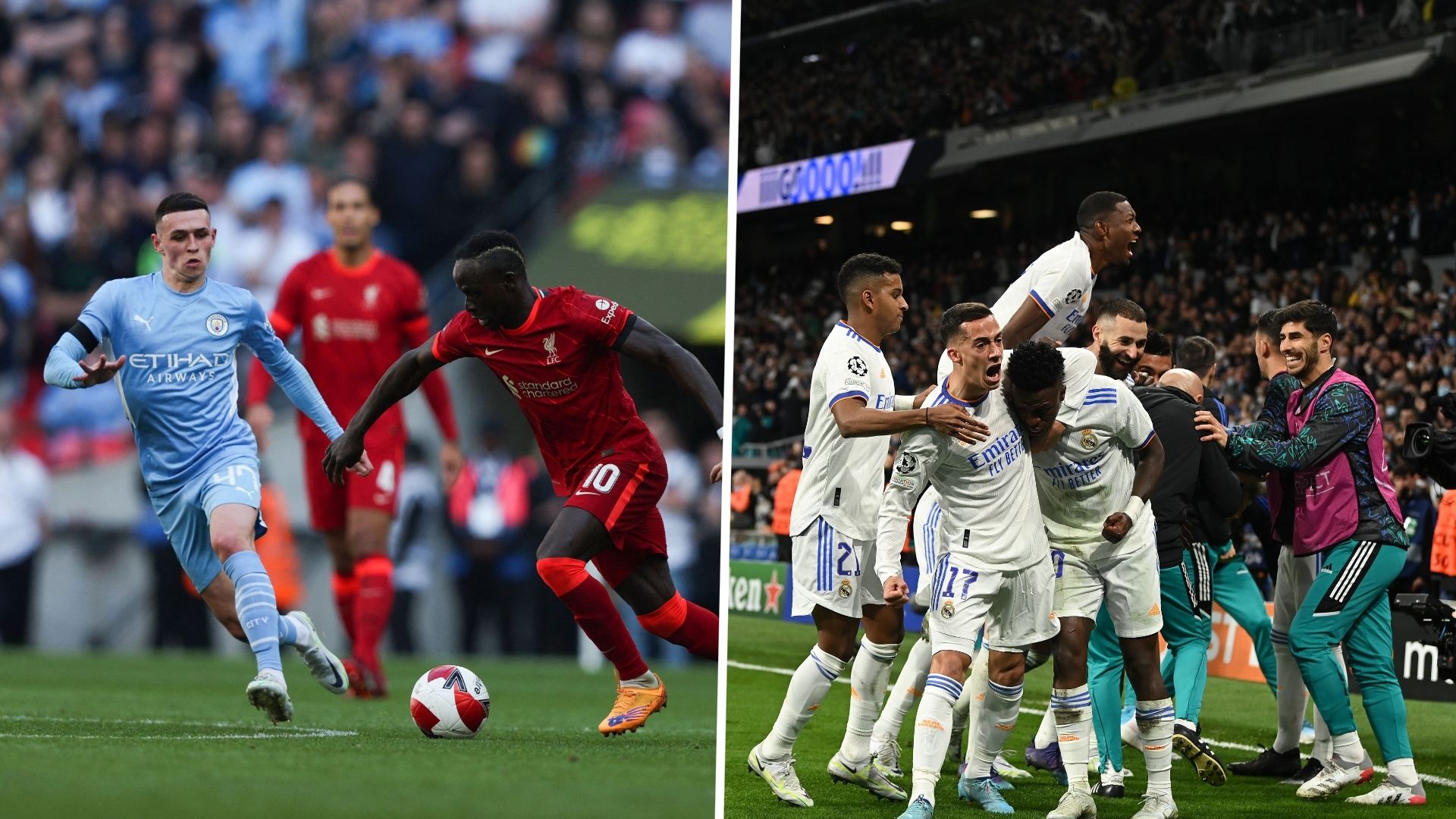 Liverpool, Real Madrid