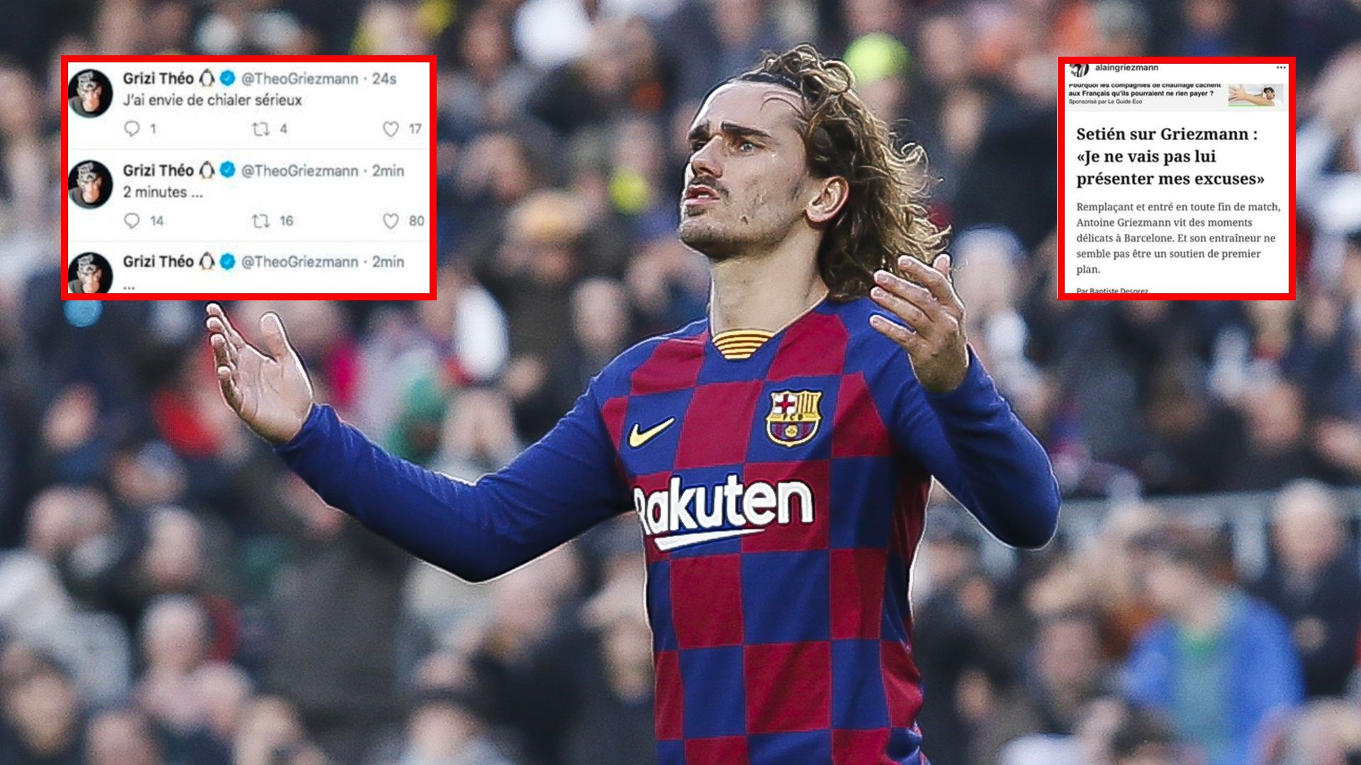 Los mensajes del padre y hermano de Antoine Griezmann, Barcelona