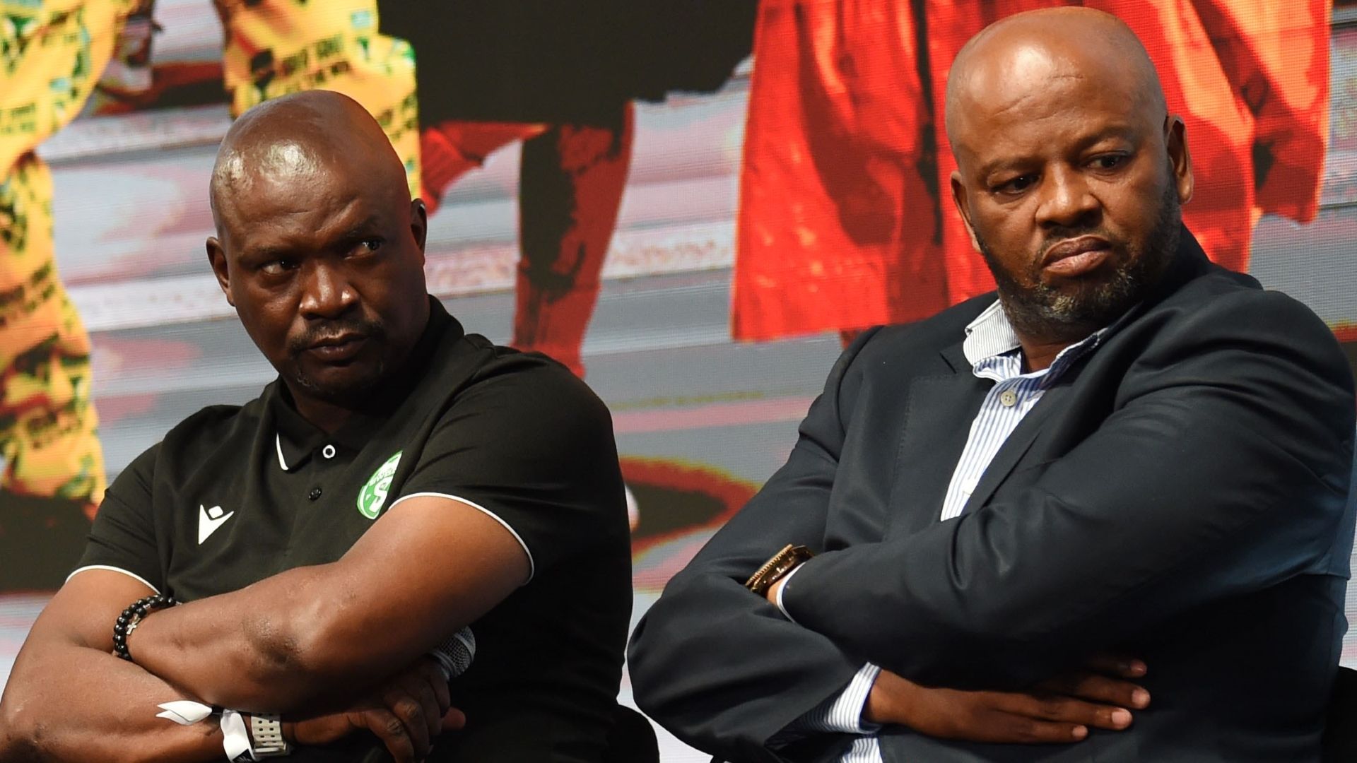 Lehlohonolo Seema and Manqoba Mngqithi, Siwelele vs Golden Arrows