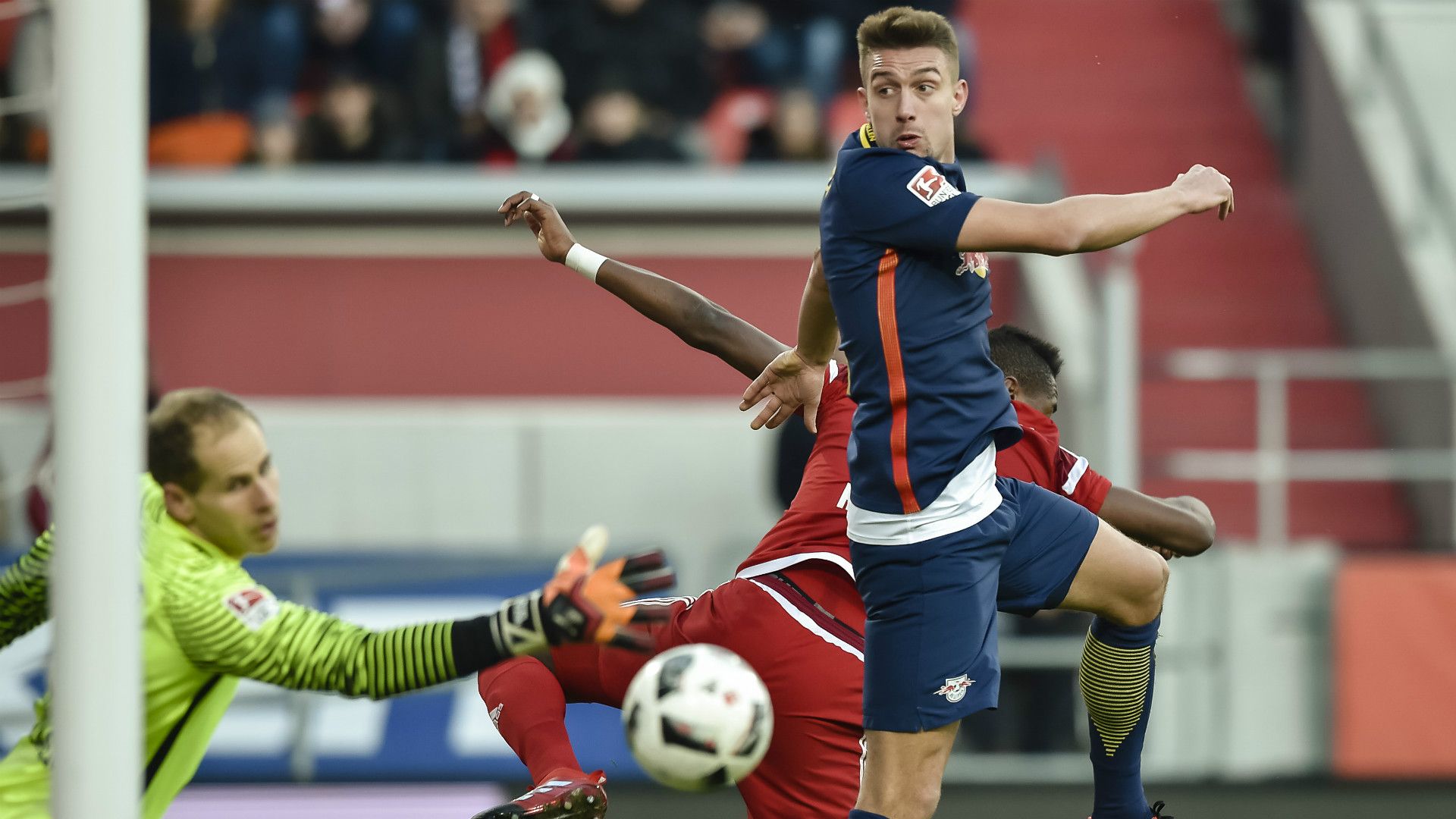 INGOLSTADT LEIPZIG GERMAN BUNDESLIGA 10122016