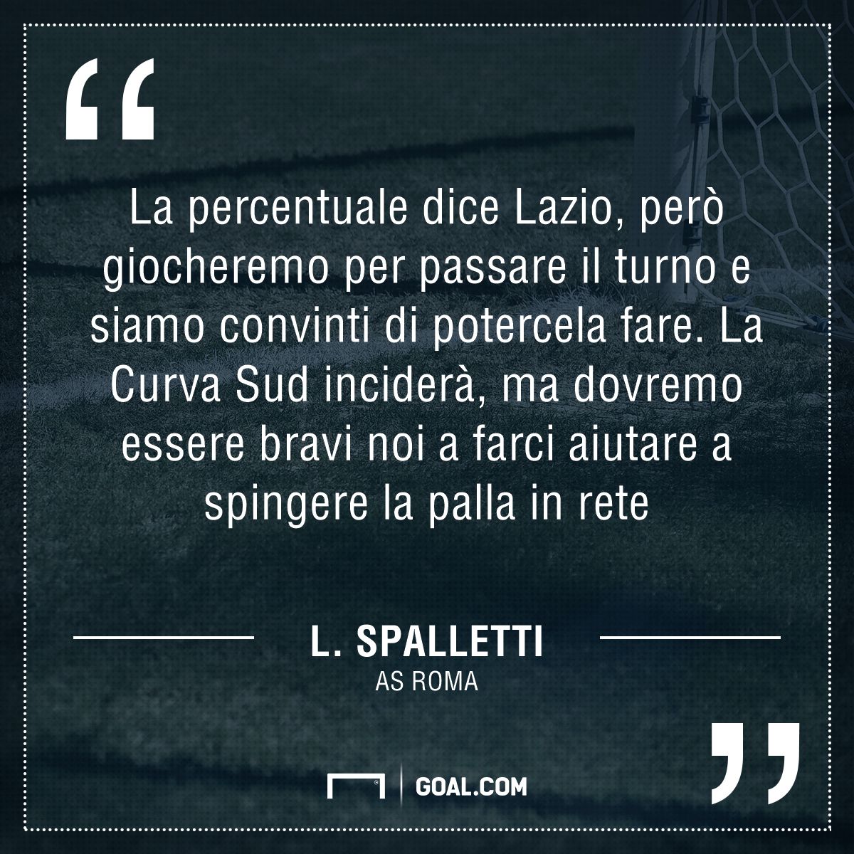 PS Spalletti Roma-Lazio