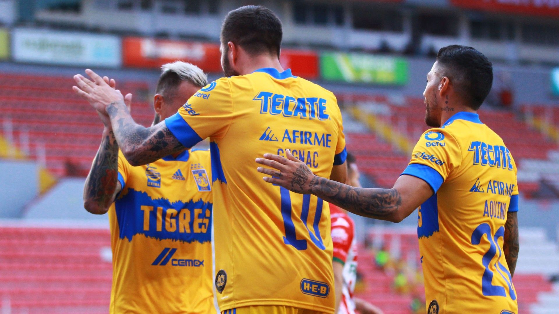 André-Pierre Gignac Eduardo Vargas Tigres vs Necaxa Guardianes 2020