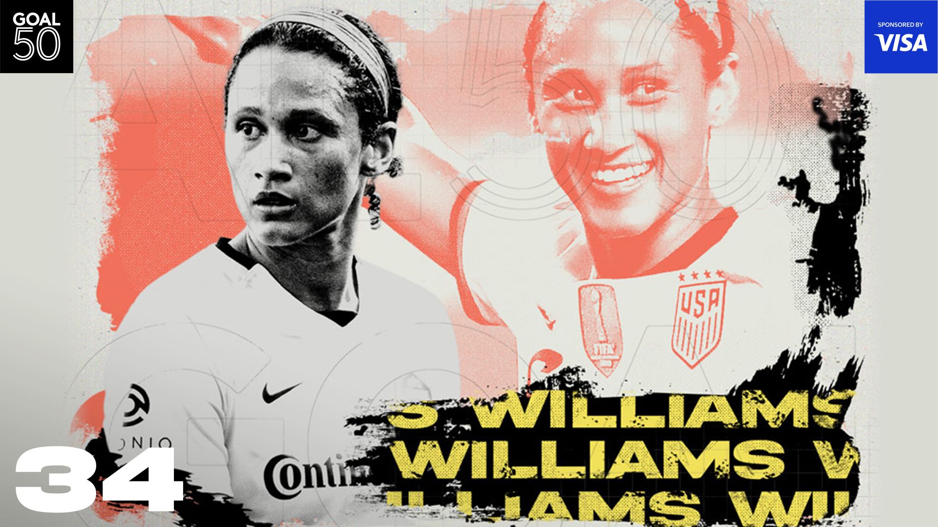 Lynn Williams GOAL50 2021