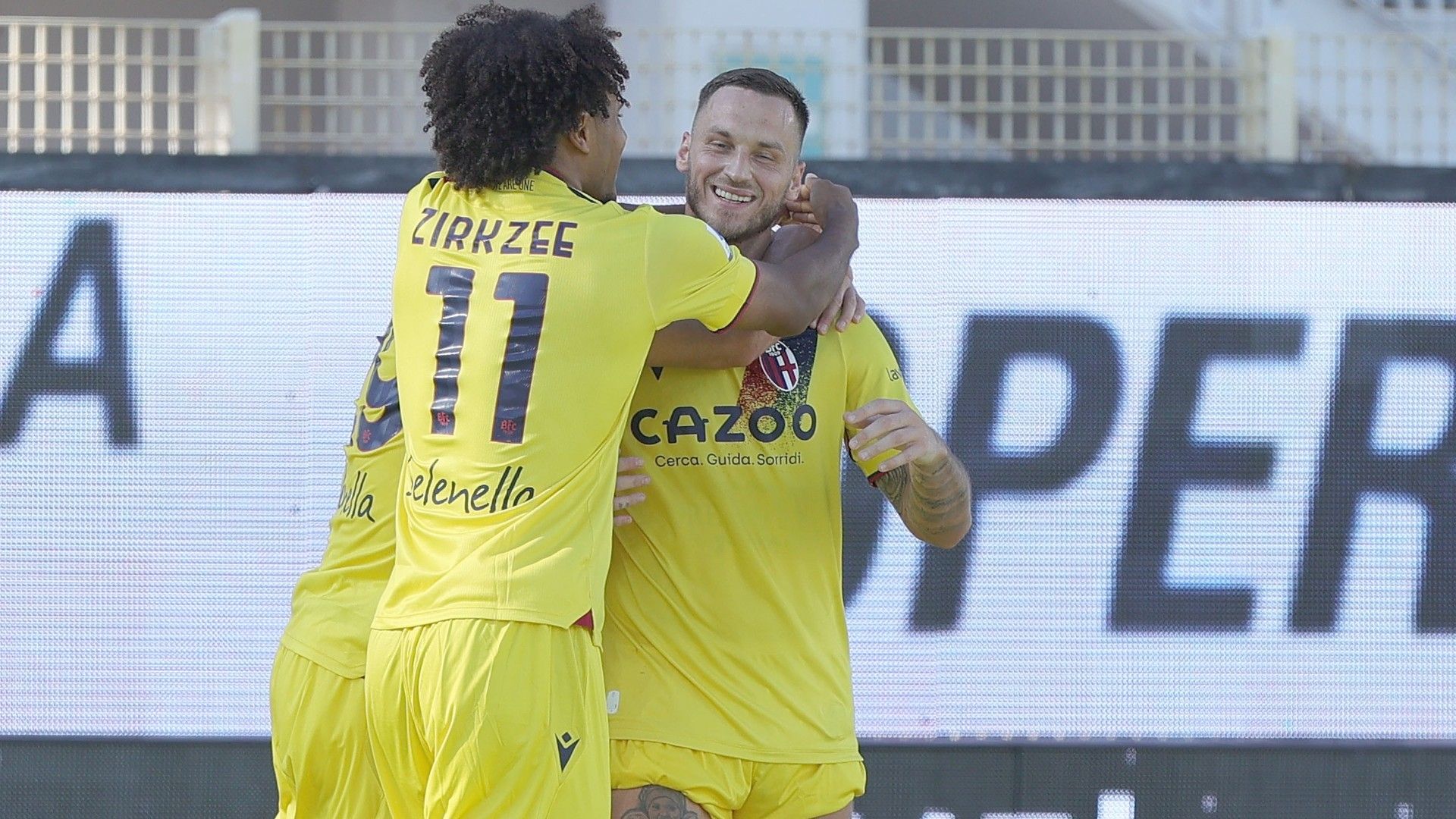 Zirkzee Arnautovic Spezia Bologna