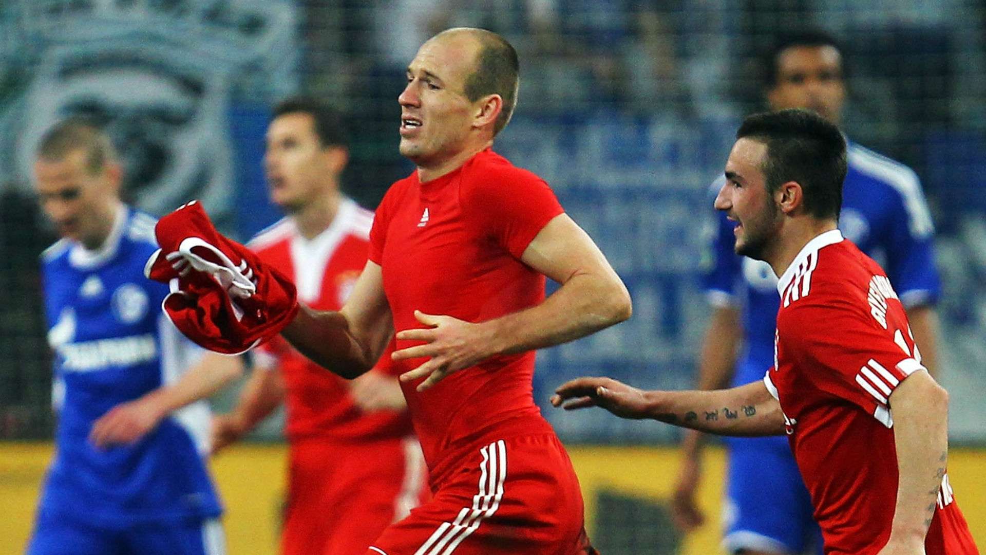 Arjen Robben Bayern Schalke 2010