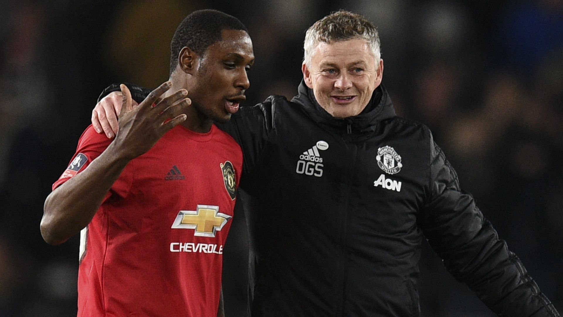 Odion Ighalo Ole Gunnar Solskjaer Manchester United 2019-20