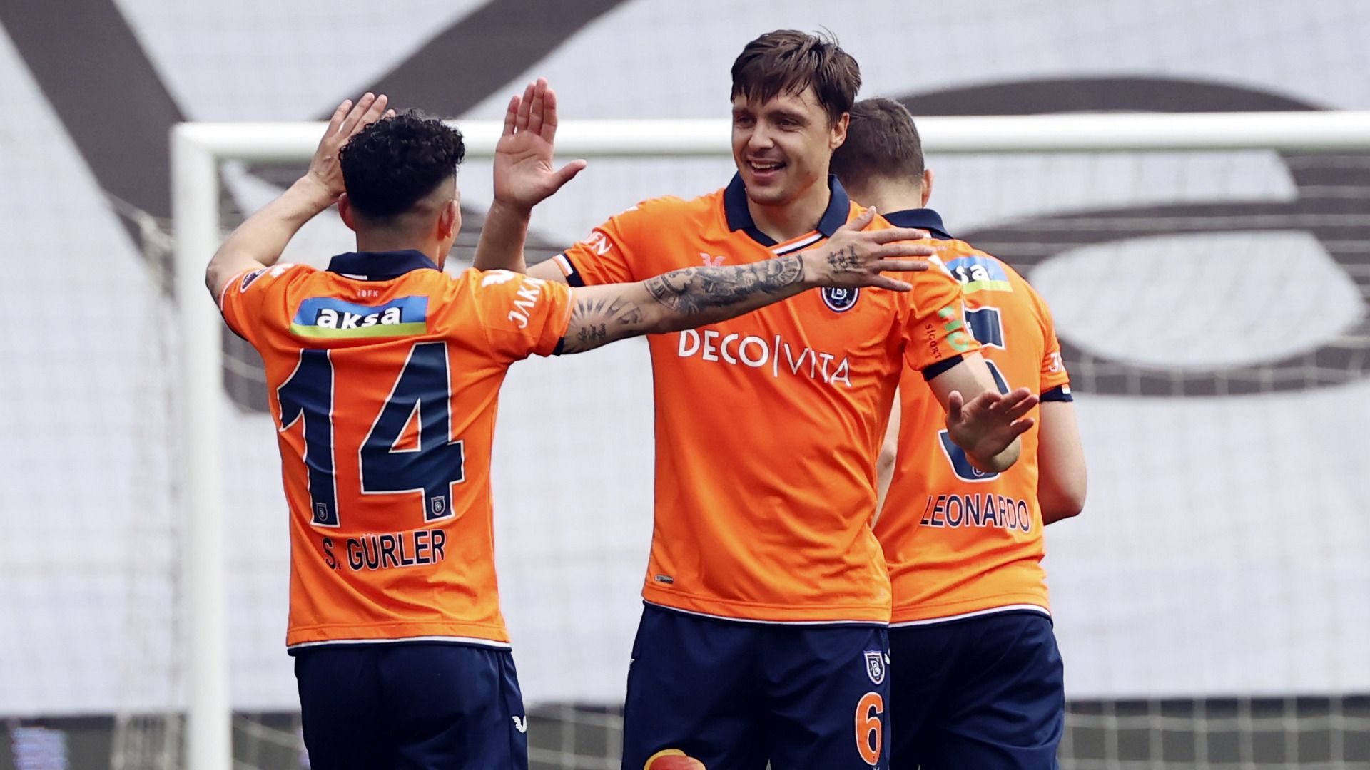 Basaksehir goal celebration 2021/22