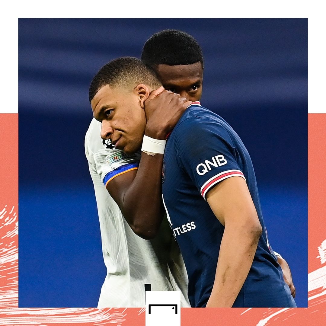 Kylian Mbappe David Alaba GFX